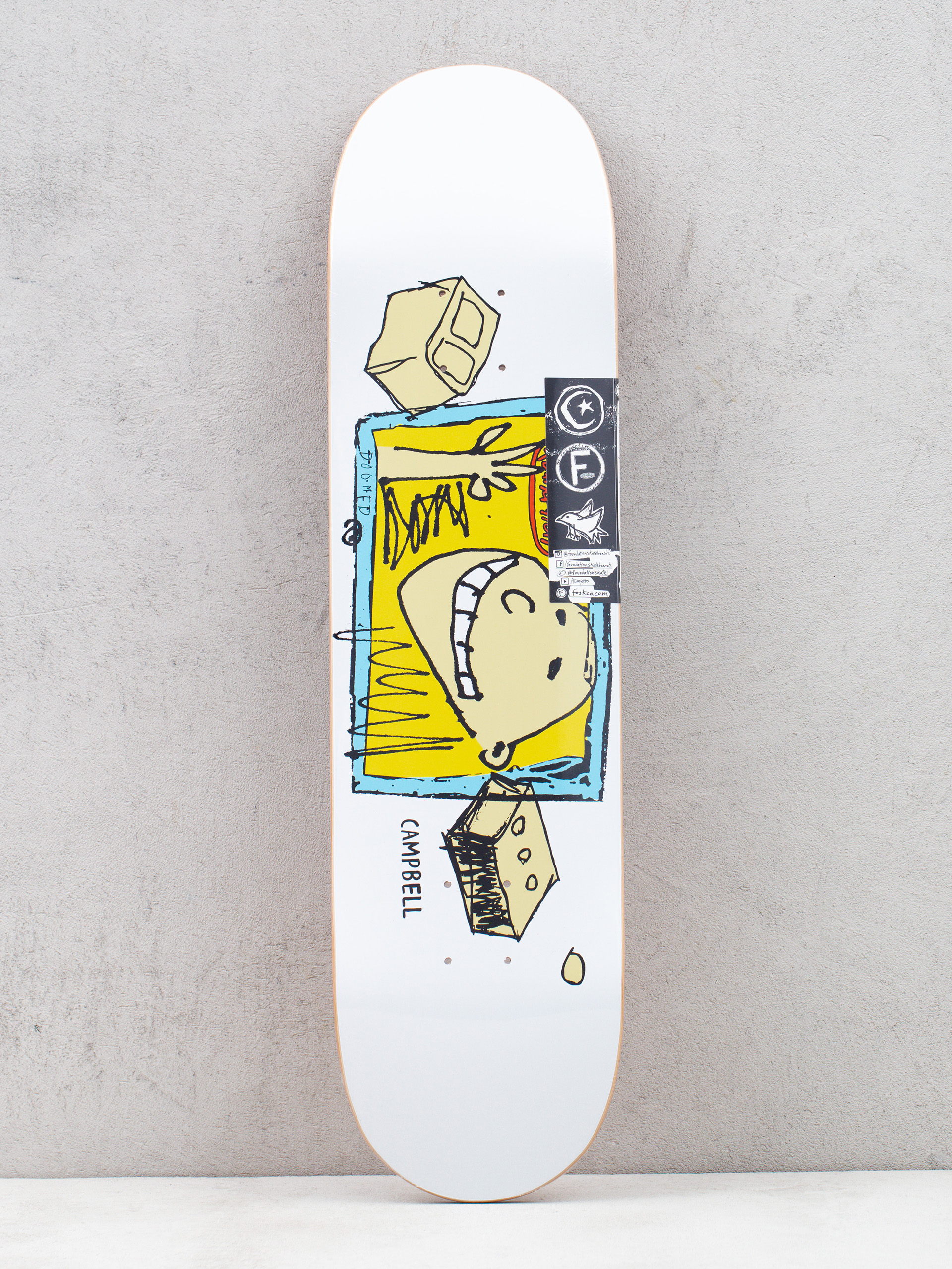 Deska Foundation Aidan Doomed (white)