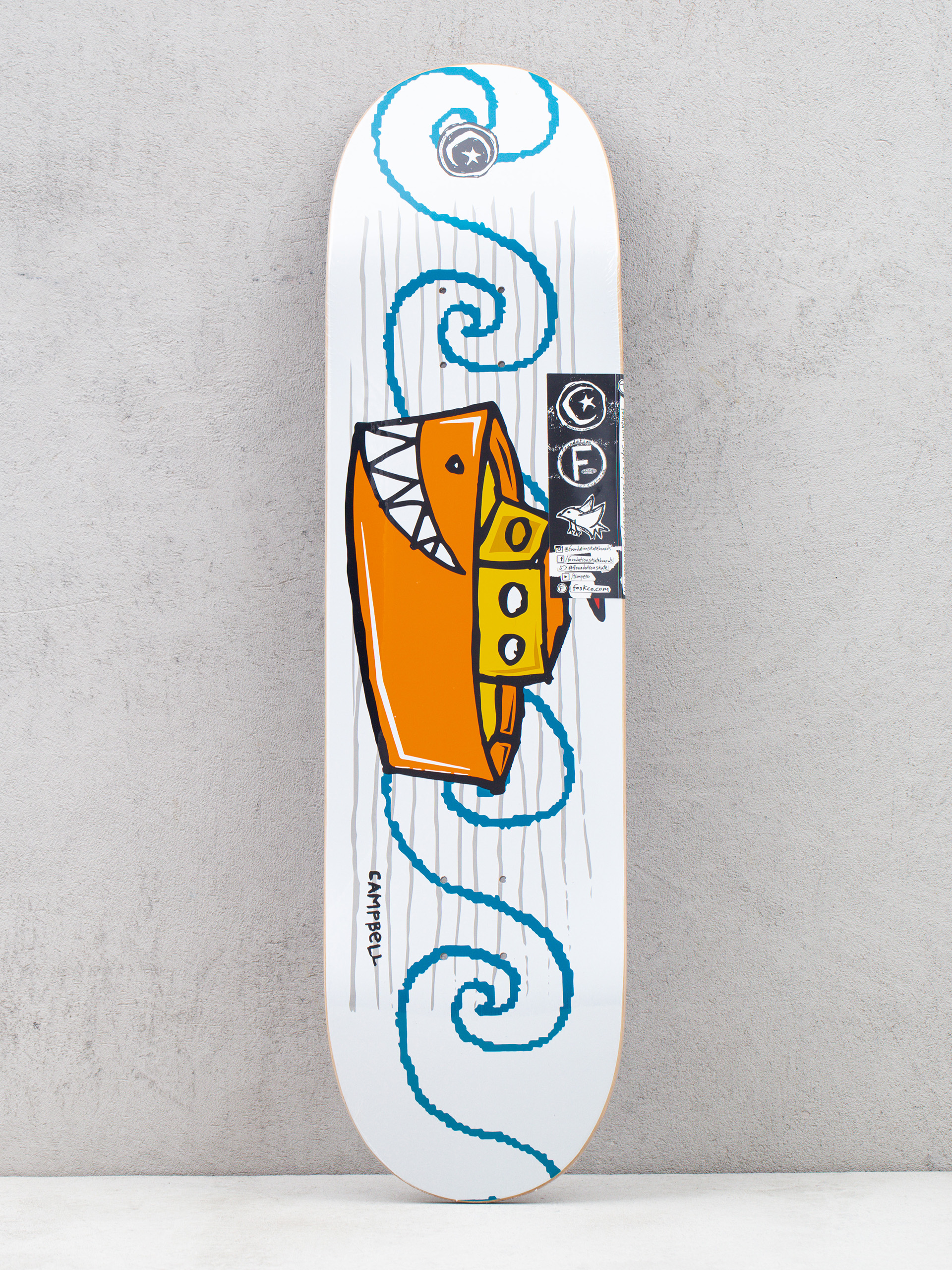 Deska Foundation Aidan Boat (white)