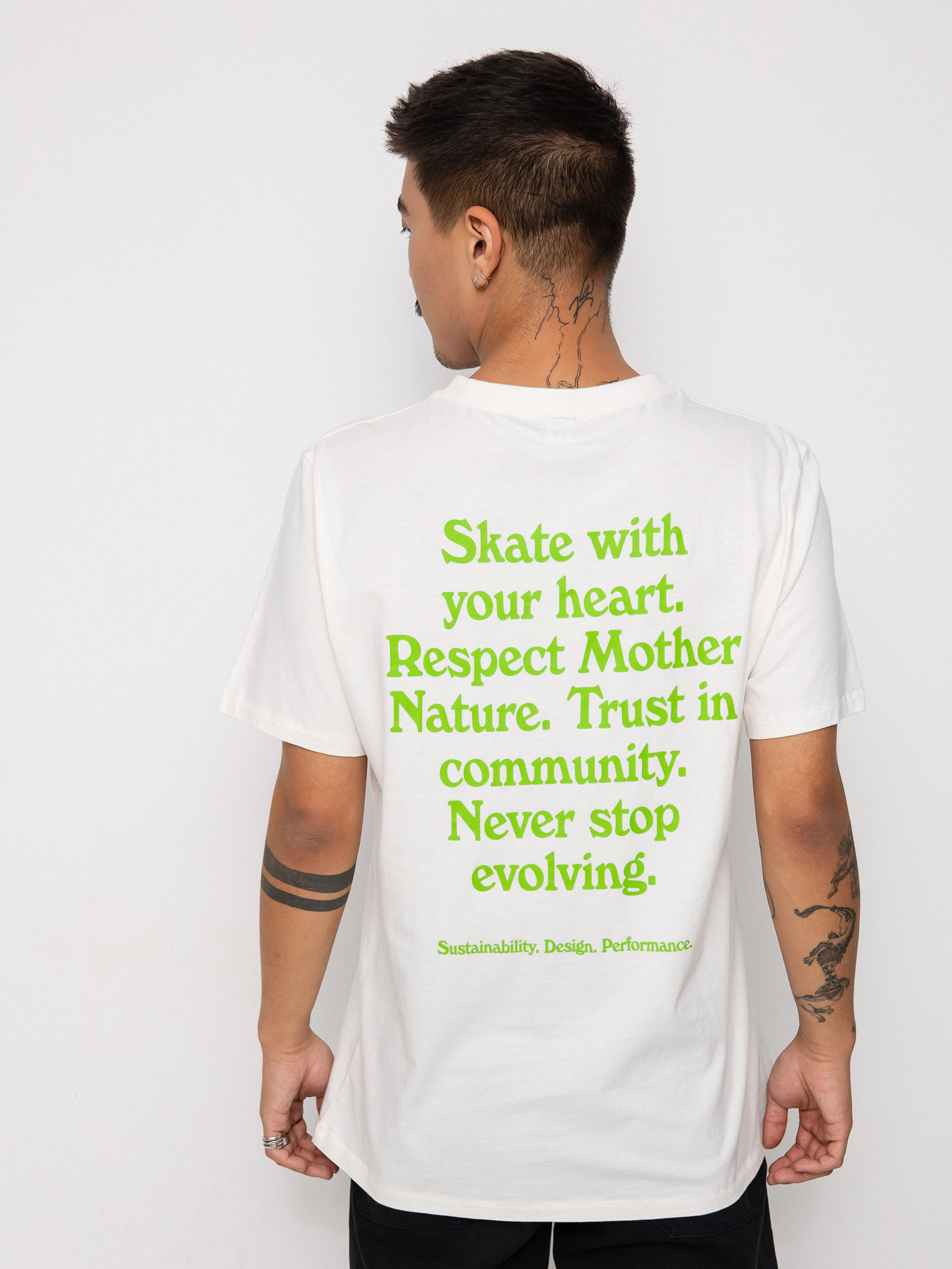 Triu010dko Cariuma Skate with your Heart (off white)