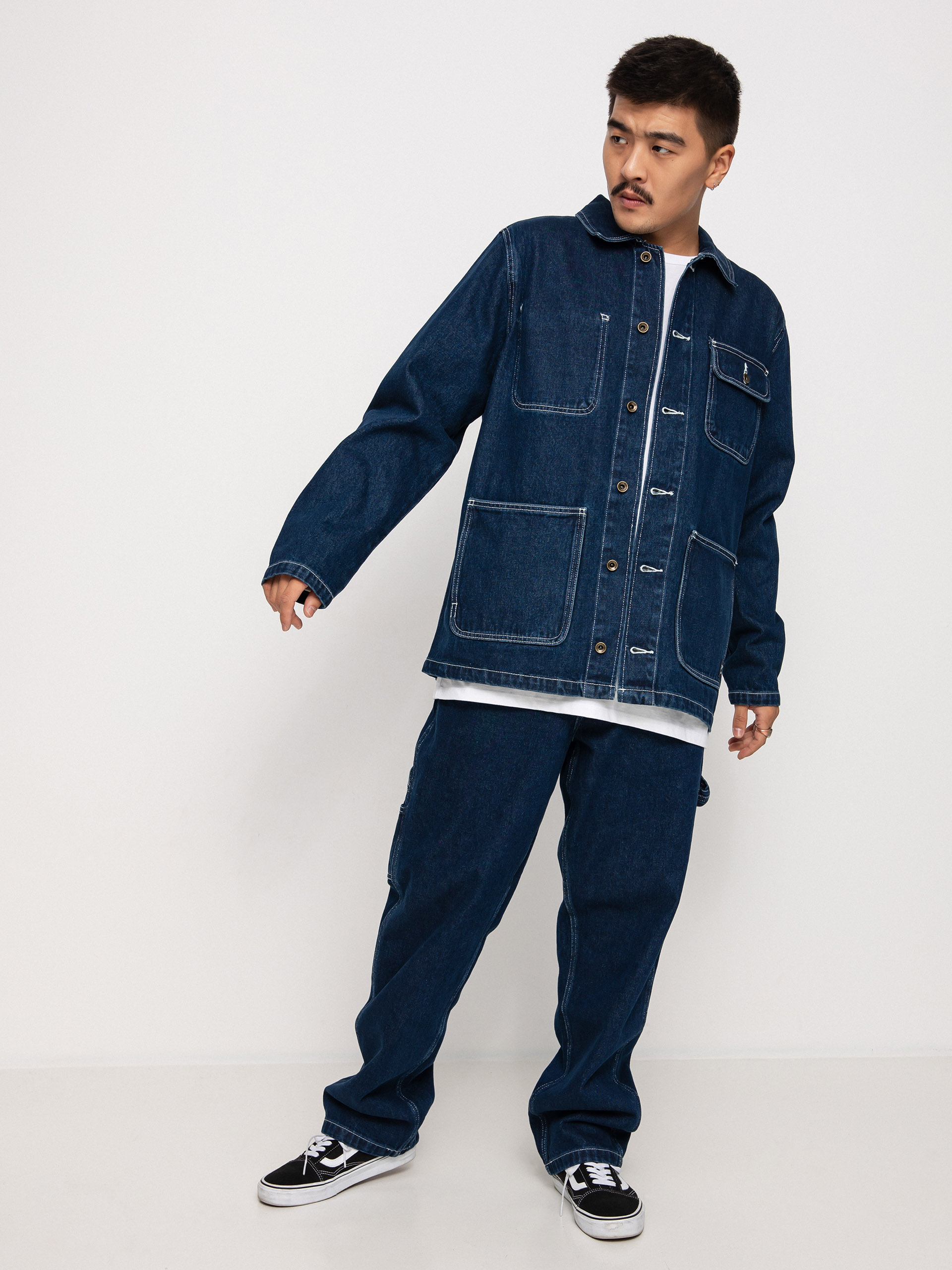 Bunda Vans Drill Chore Coat Denim (midnight rinse)