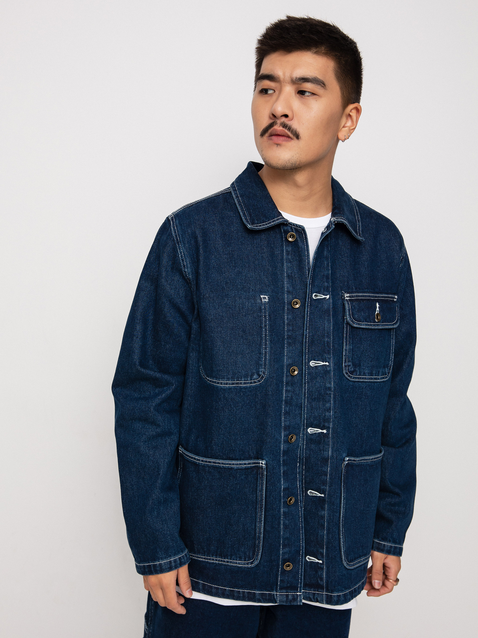 Bunda Vans Drill Chore Coat Denim (midnight rinse)