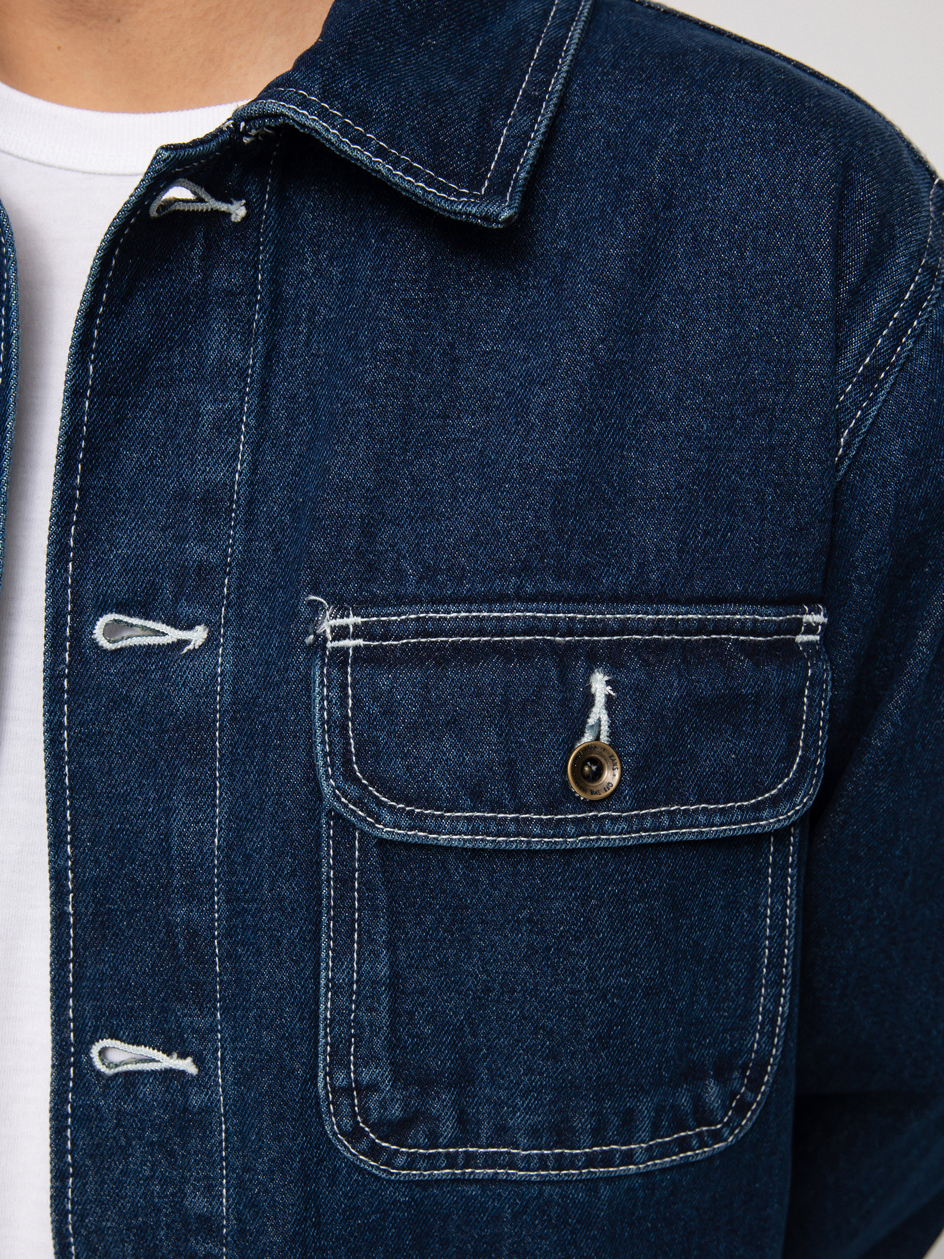 Bunda Vans Drill Chore Coat Denim (midnight rinse)