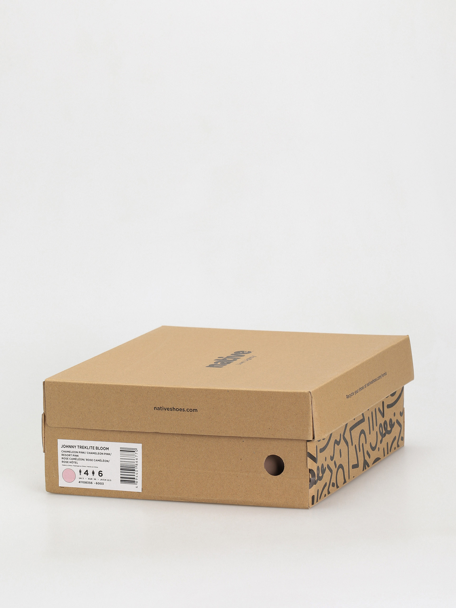 Zimní boty Native Johnny Treklite (chameleon pink/chameleon pink/resort pink)