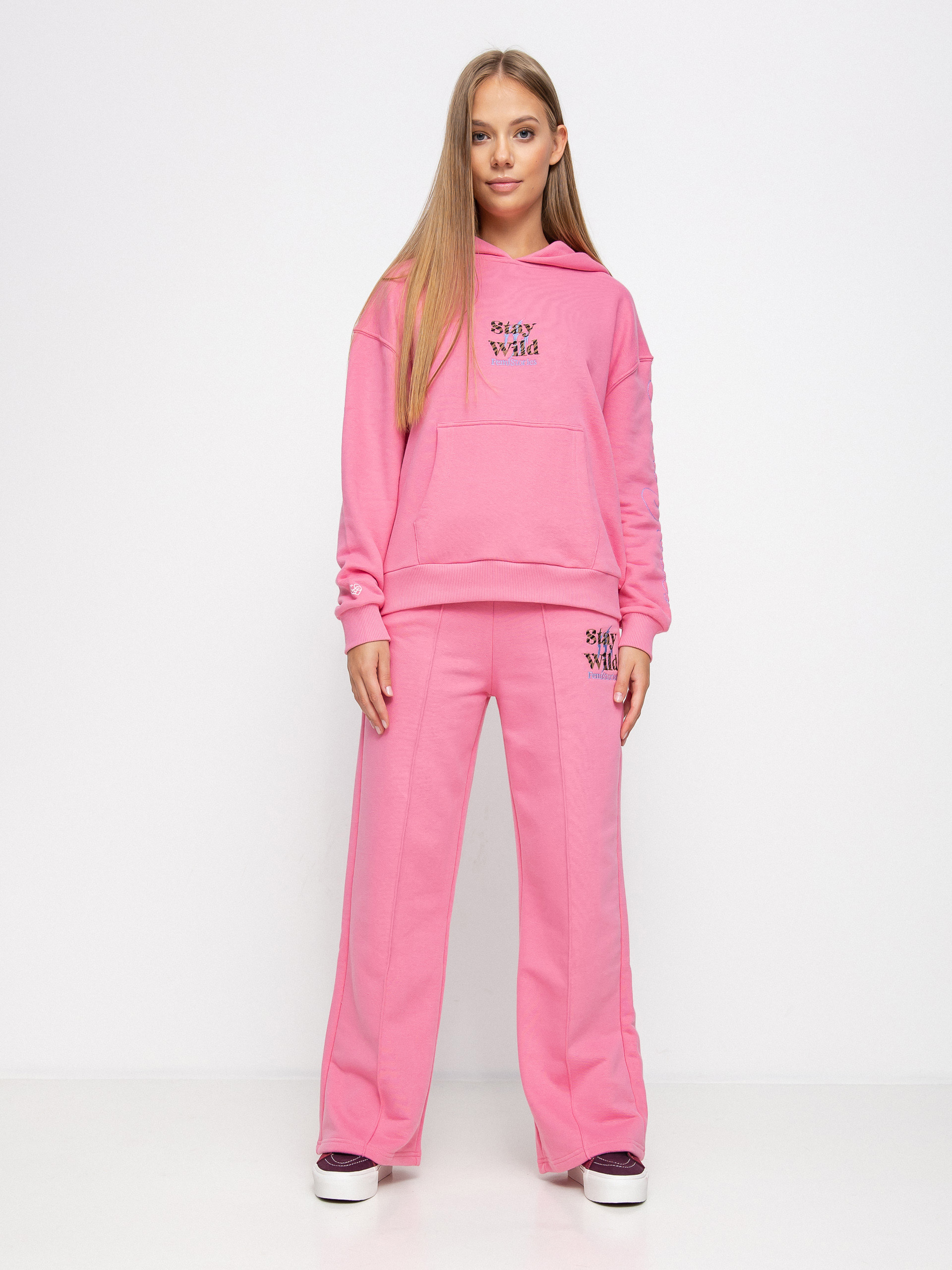 Kalhoty Femi Stories Flare Wmn (pnk)