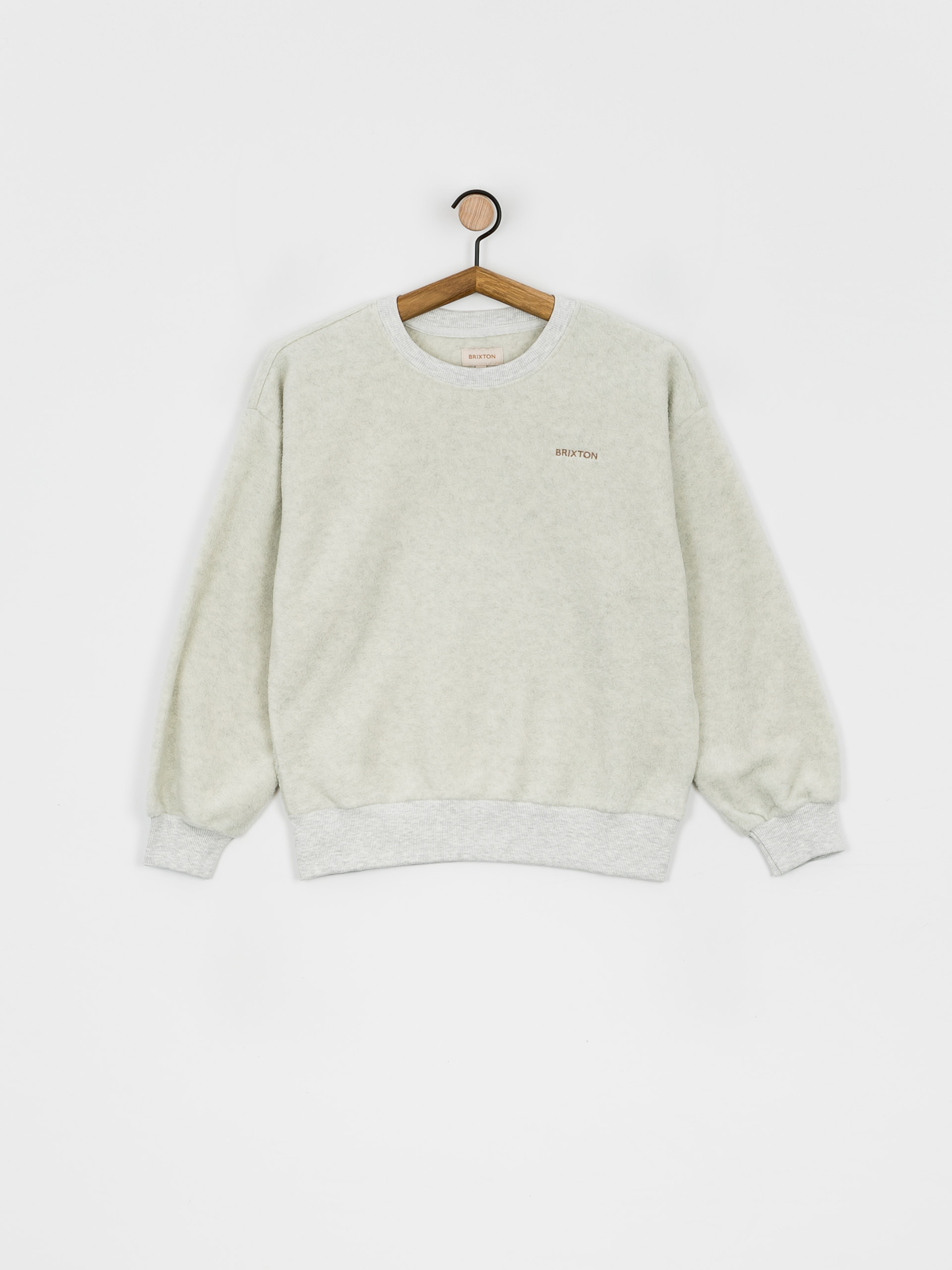 Mikina Brixton Weekender Blanket Wmn (beige heather)