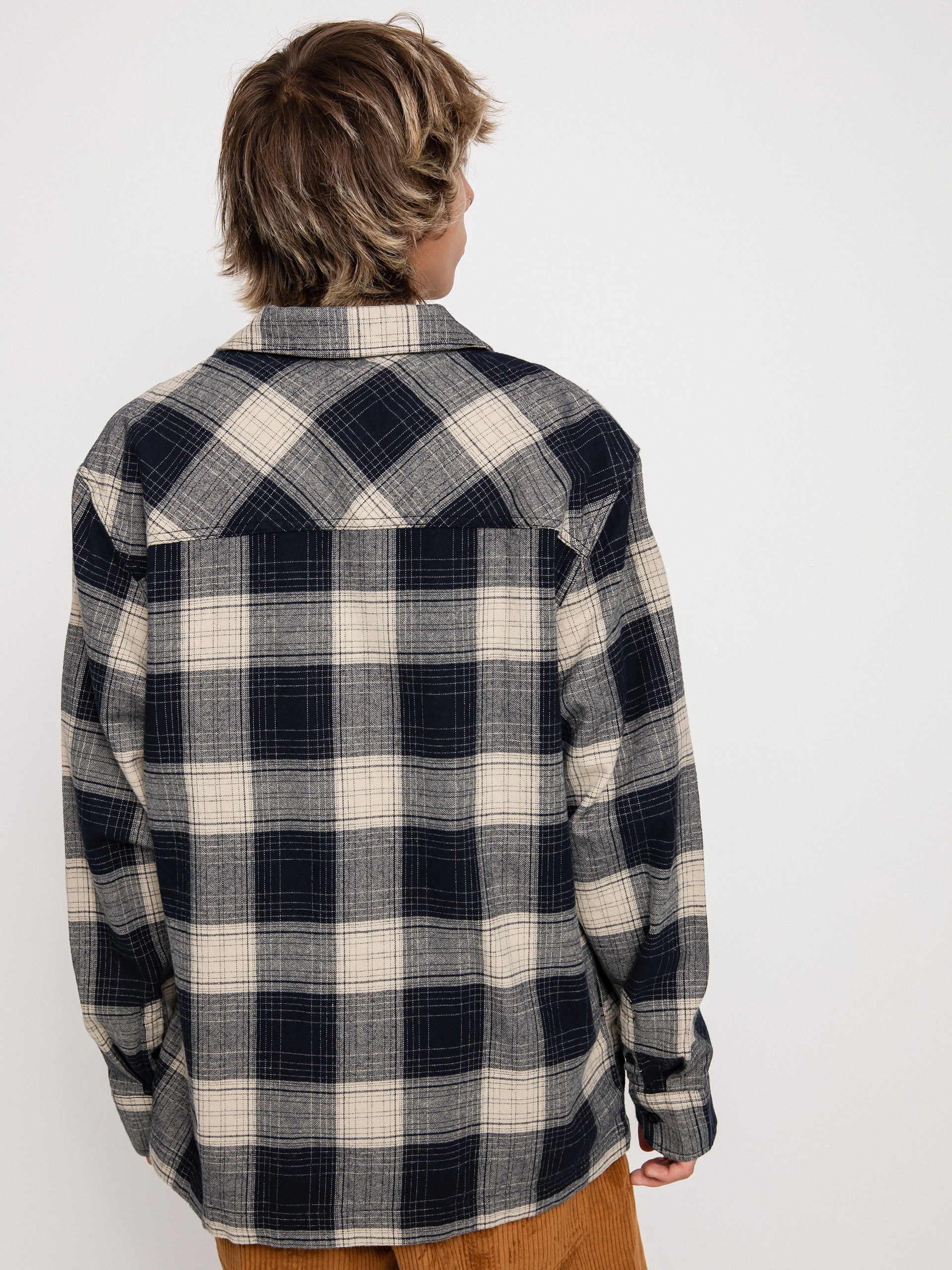 Košile DC The Trapper (navy blzr/ pelcan pl)