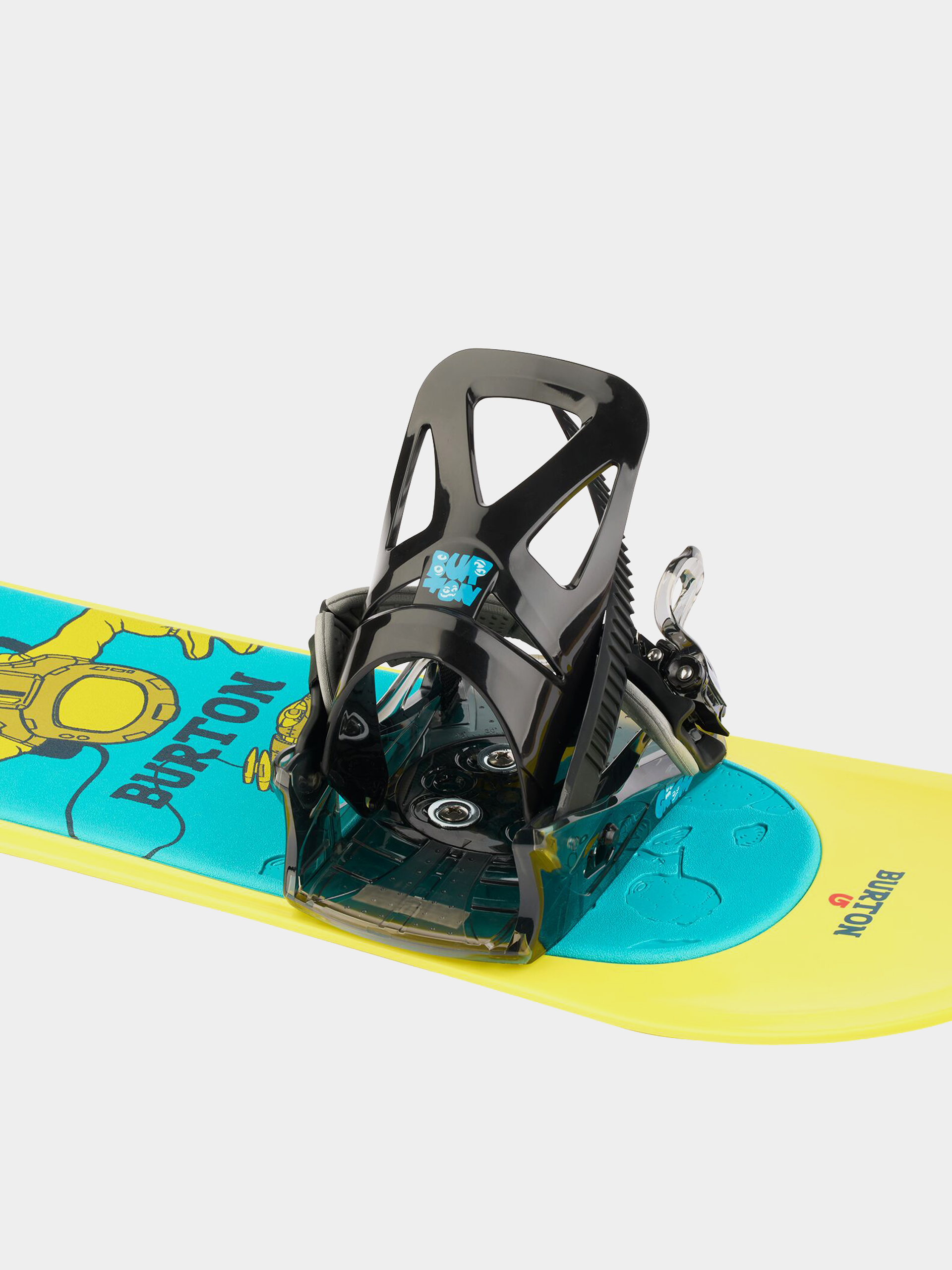 Snowboardové vázání Burton Grom Disc JR (black)