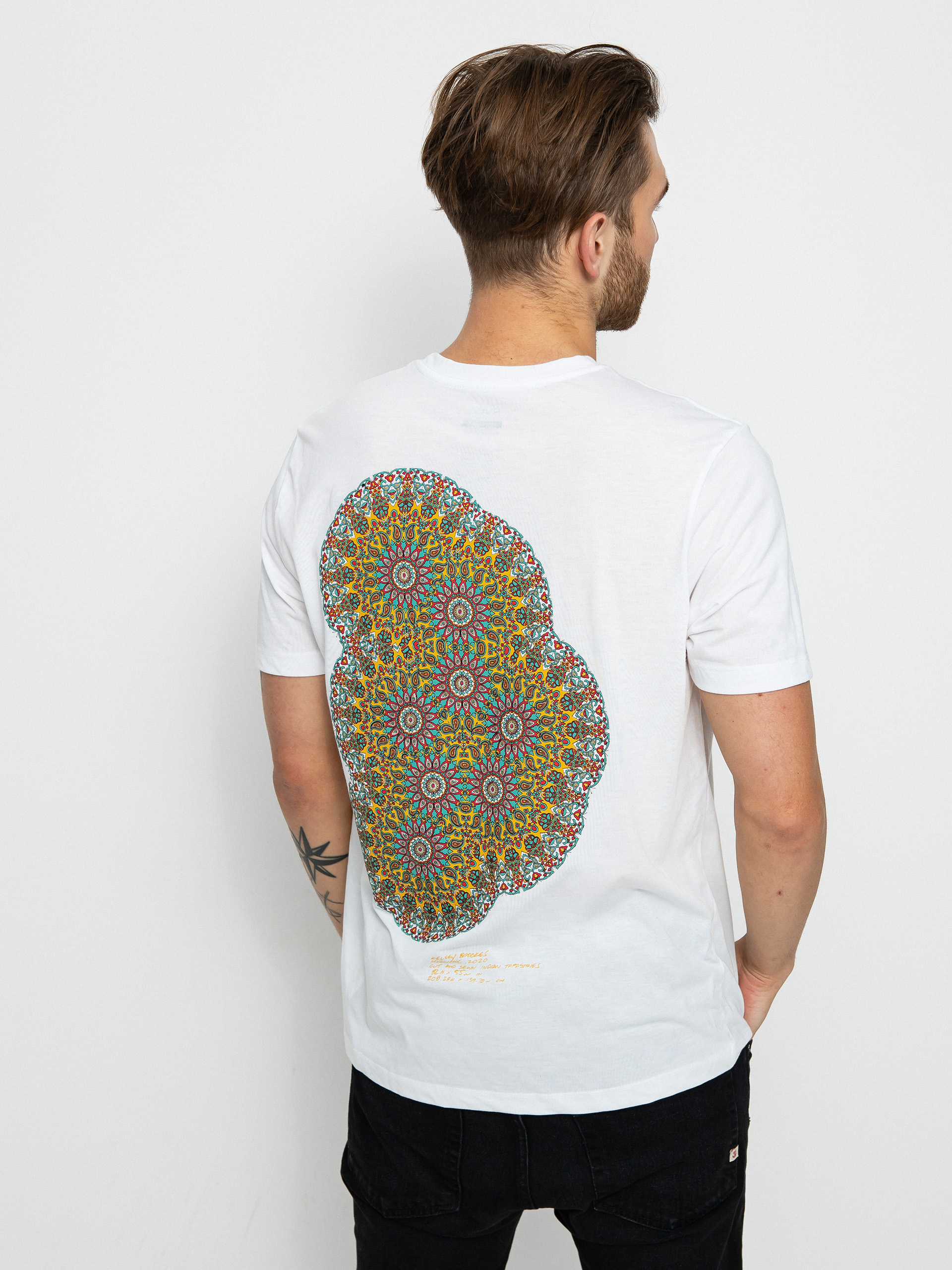 Tričko RVCA Kelsey Brookes (white)