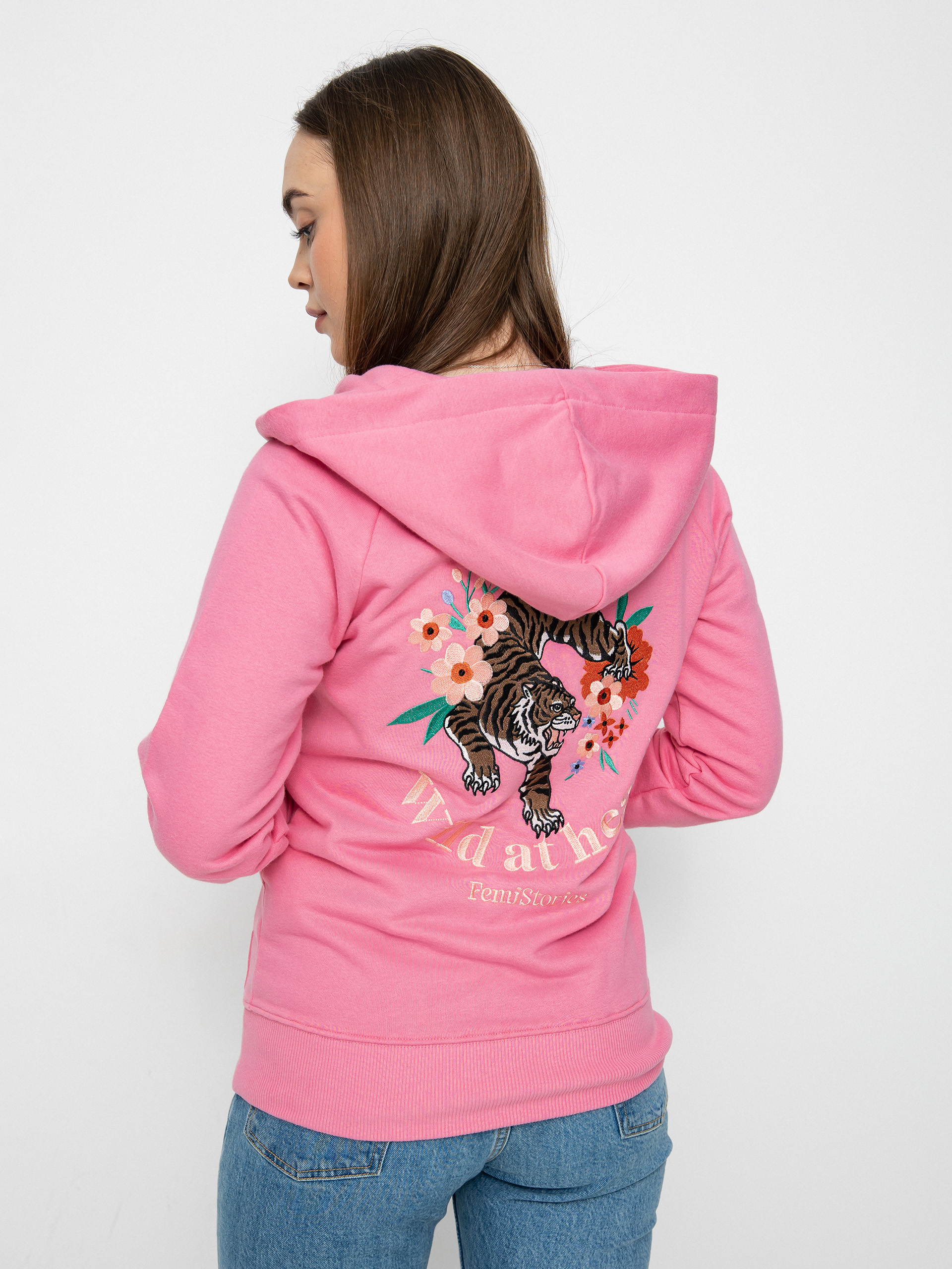 Mikina s kapucí Femi Stories Andel ZHD Wmn (pnk)