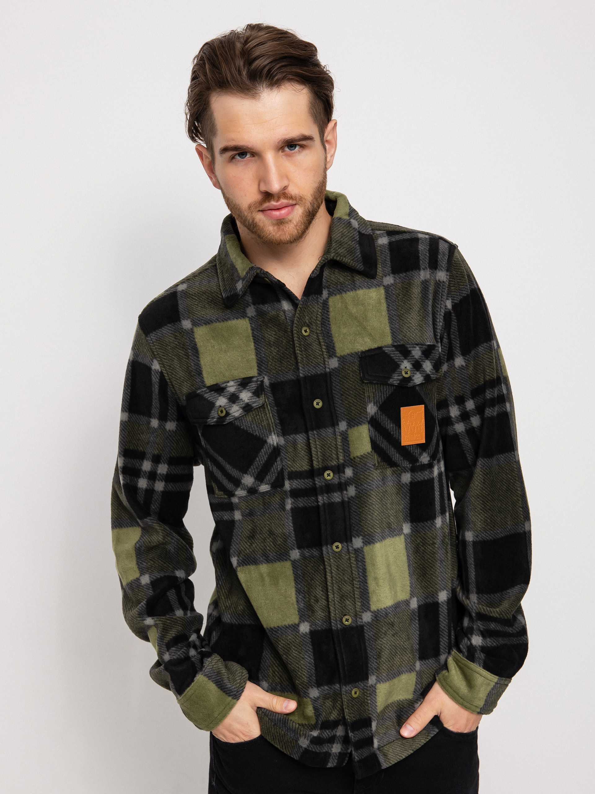 Košile Etnies Woodsman HD (military)