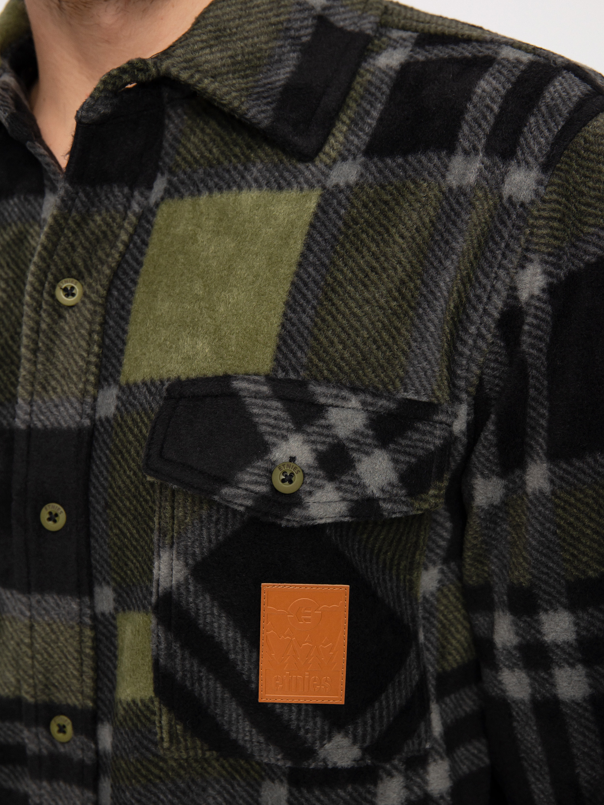 Košile Etnies Woodsman HD (military)