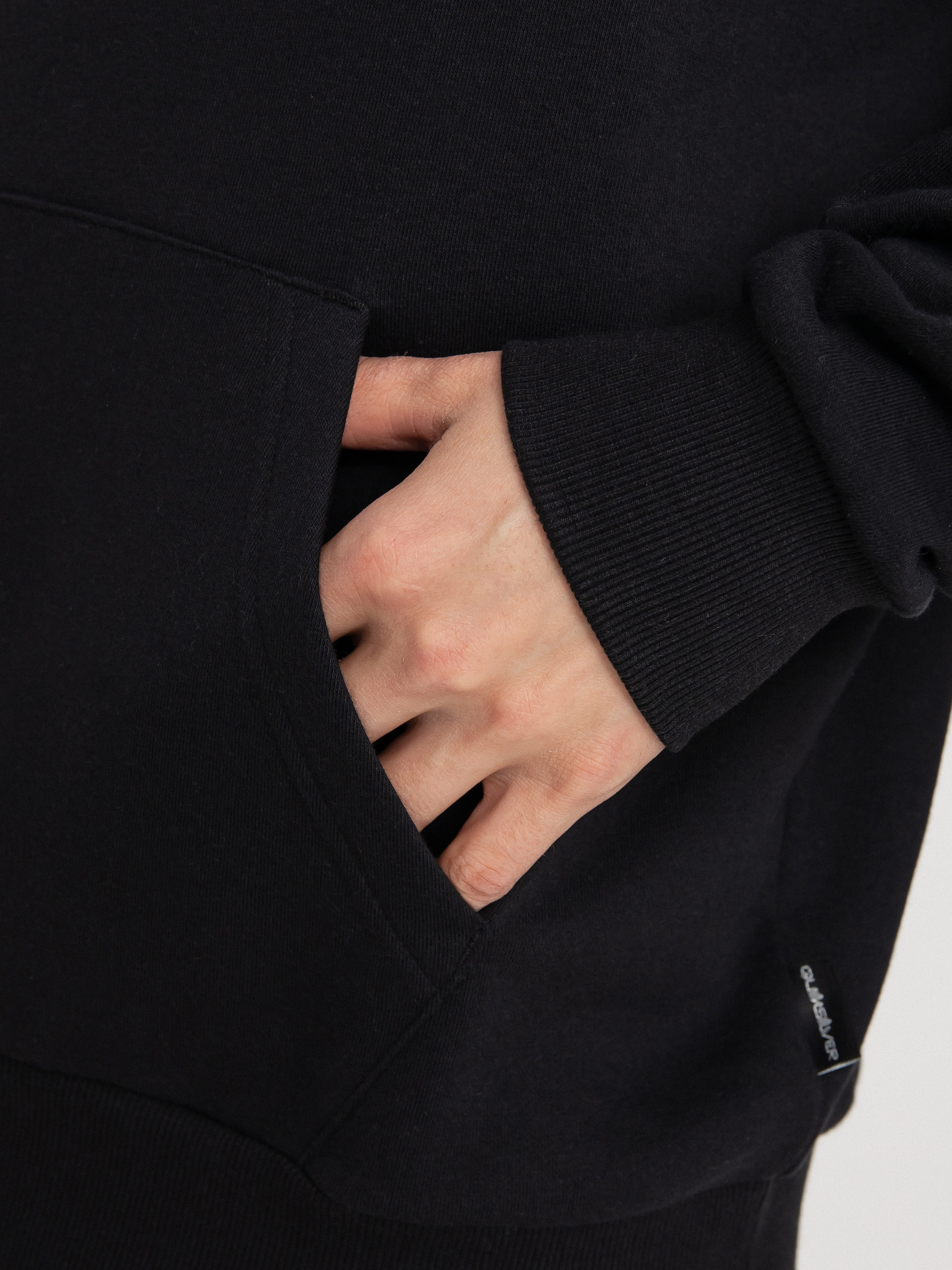 Mikina s kapucí Quiksilver Ocean HD (black)