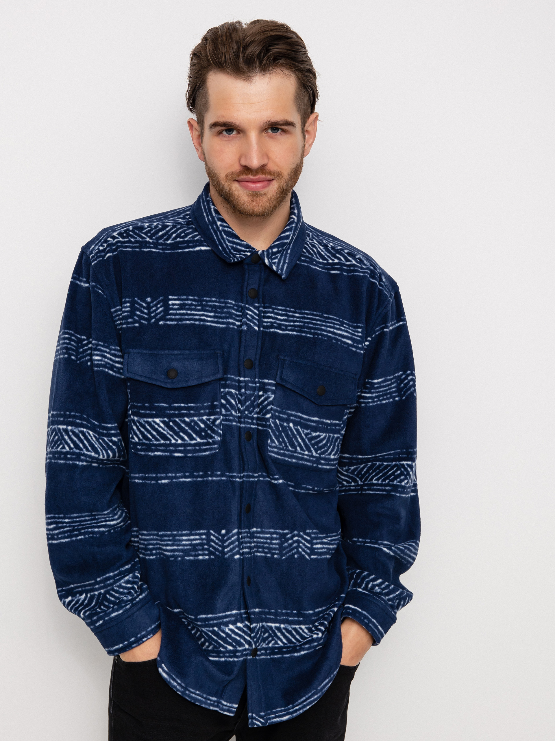Košile Element Dawn Polar Shirt (woodblock)