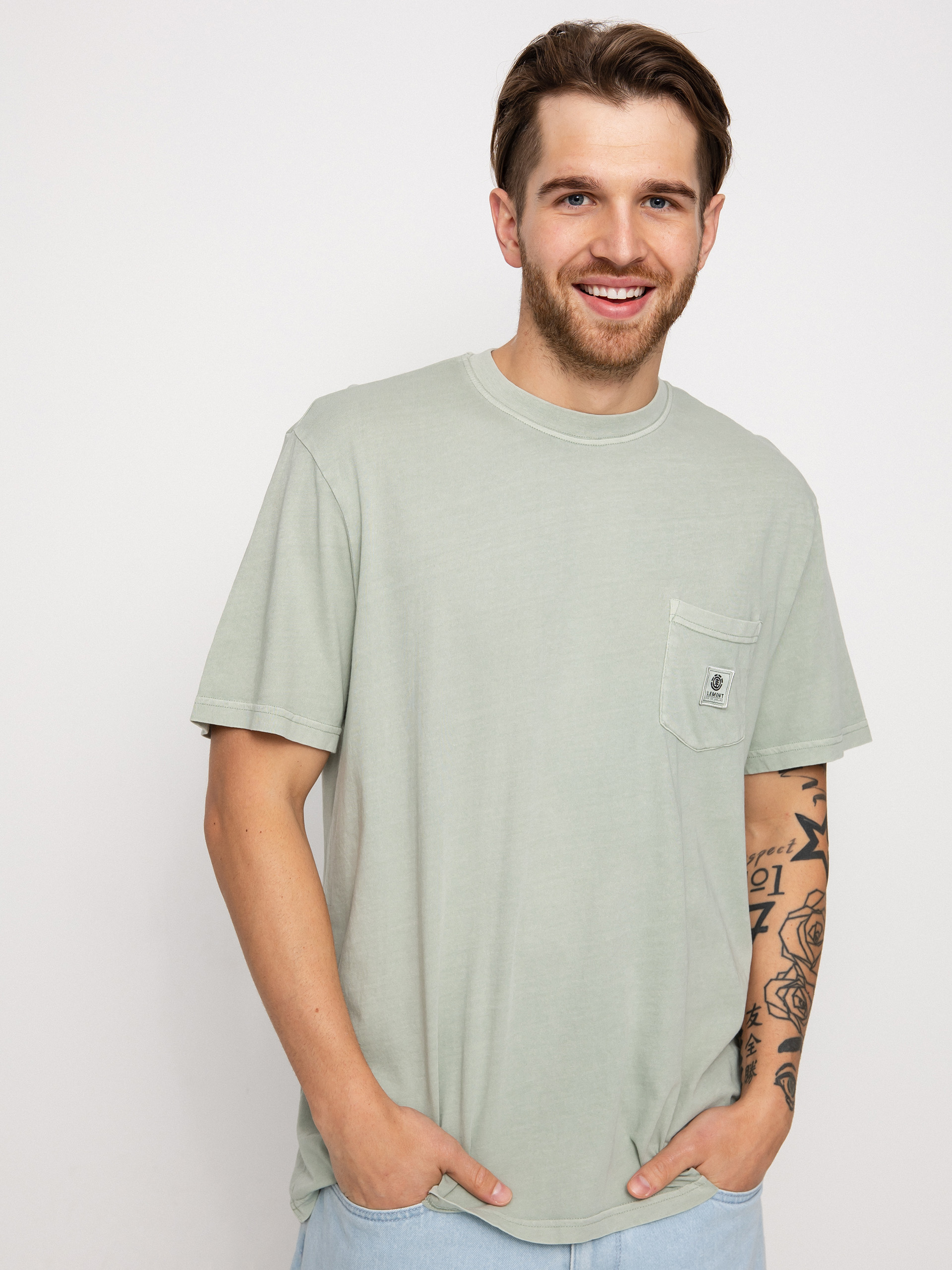 Tričko Element Basic Pocket Pigment (shadow)