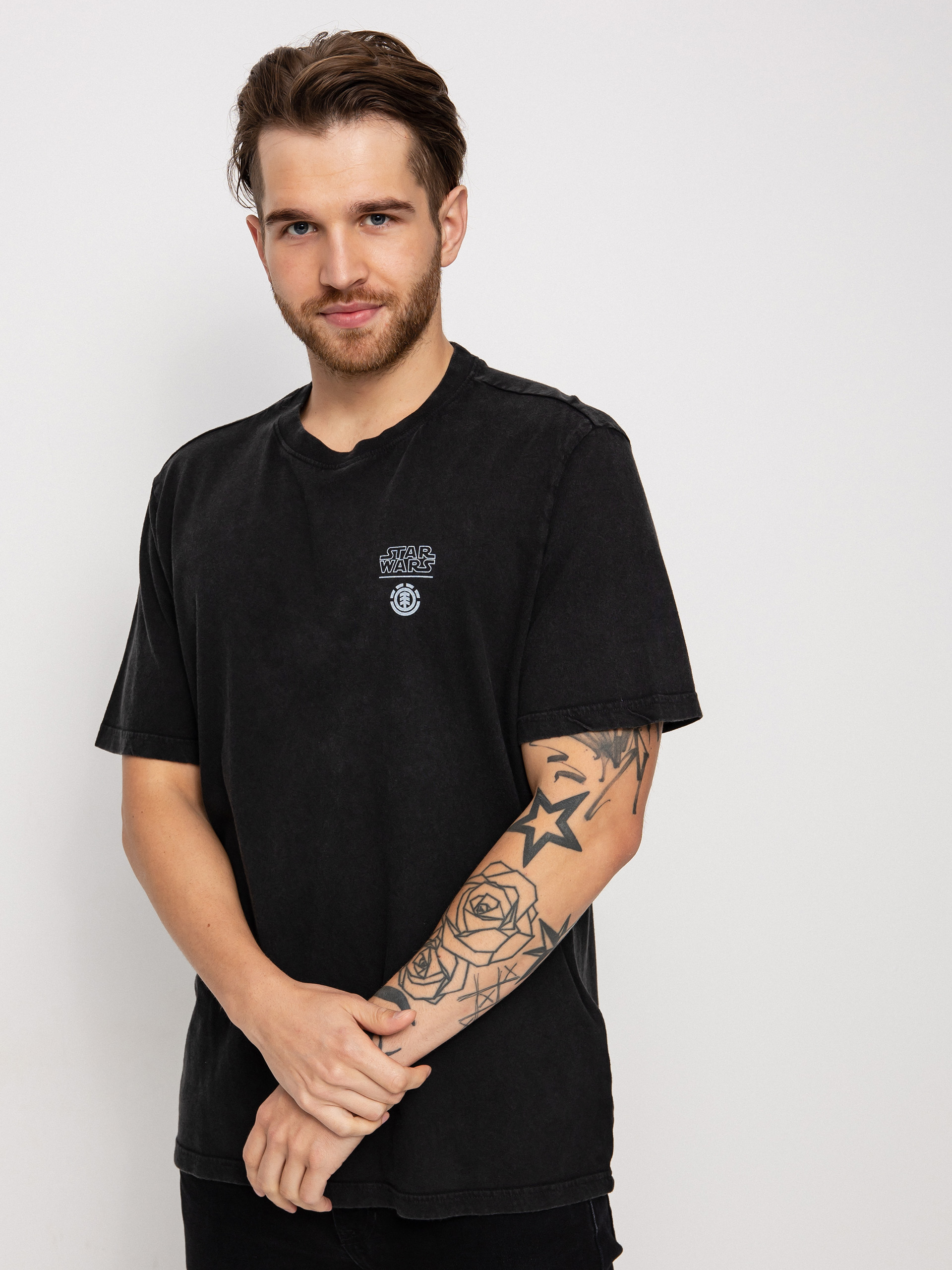 Tričko Element Vader (washed black)