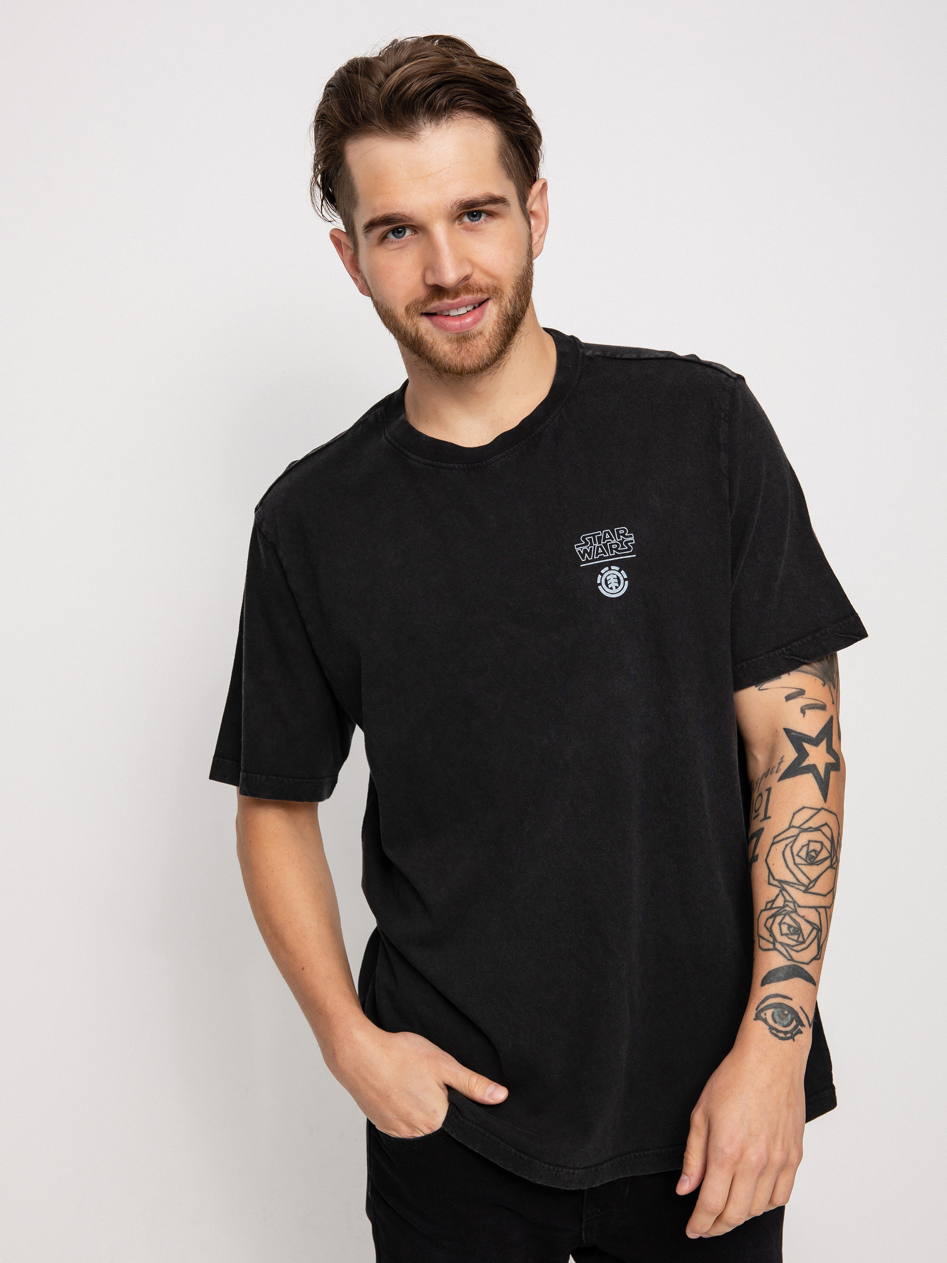 Tričko Element Vader (washed black)