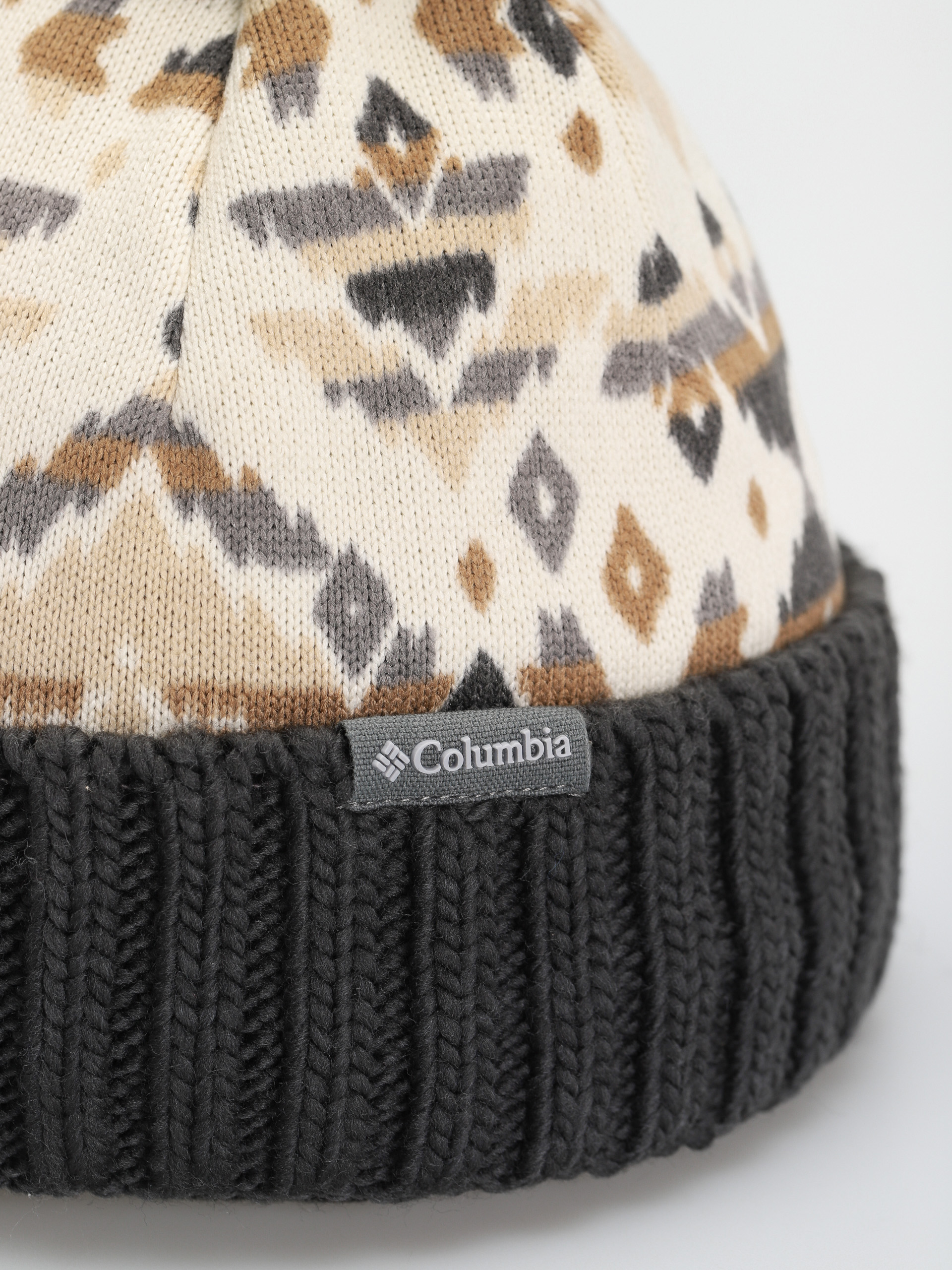 Čepice Columbia Sweater Weather Pom (chalk rocky mt)