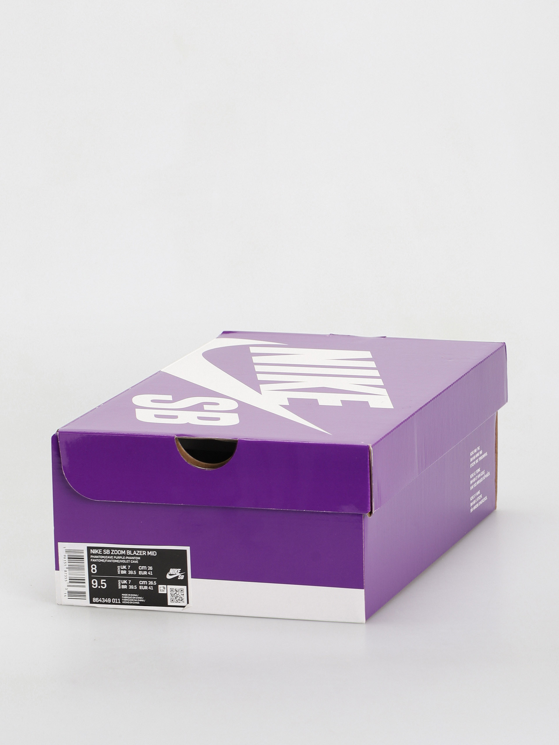 Boty Nike SB Zoom Blazer Mid (phantom/cave purple phantom white)