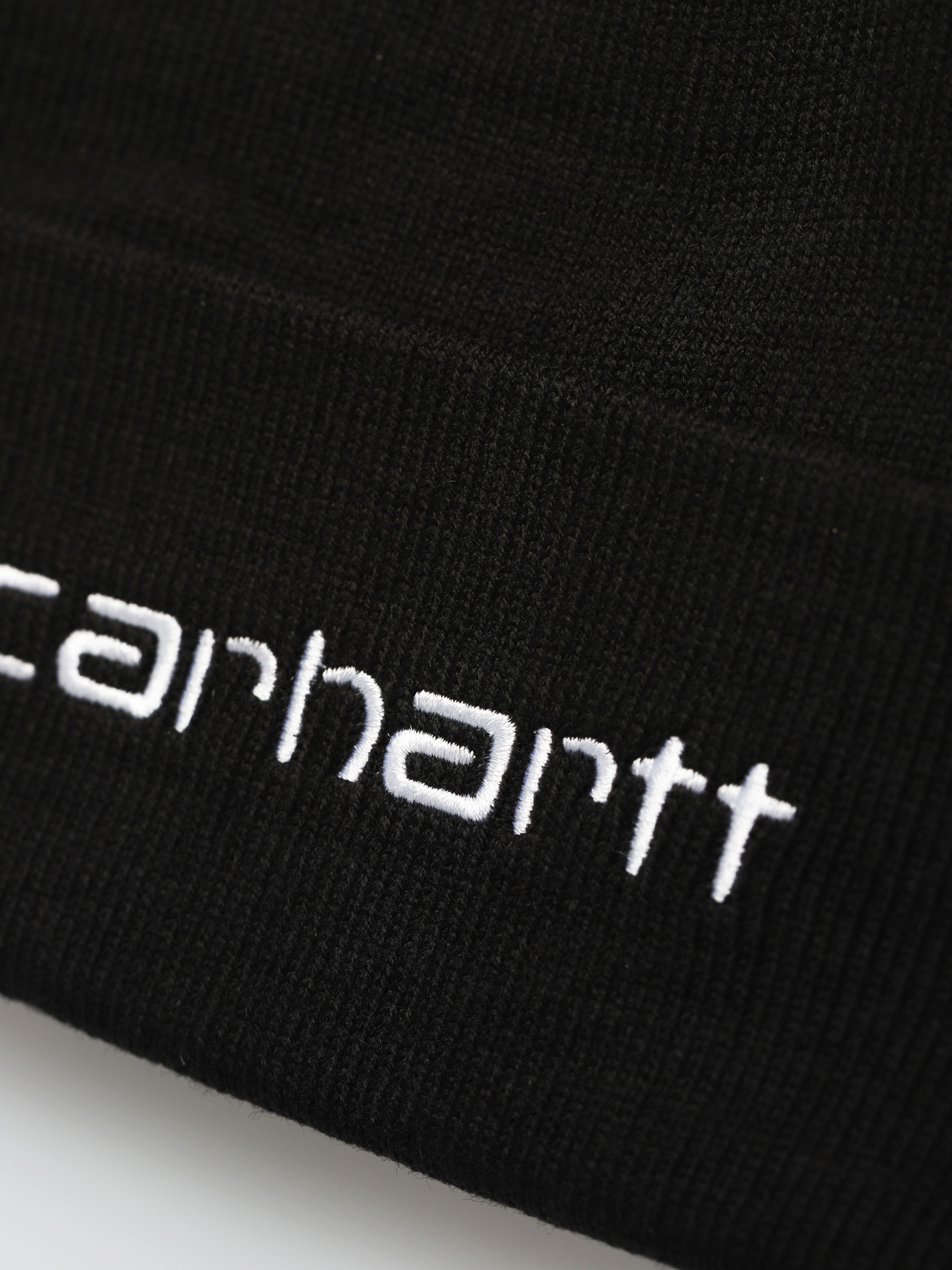 Čepice Carhartt WIP Script (black/white)