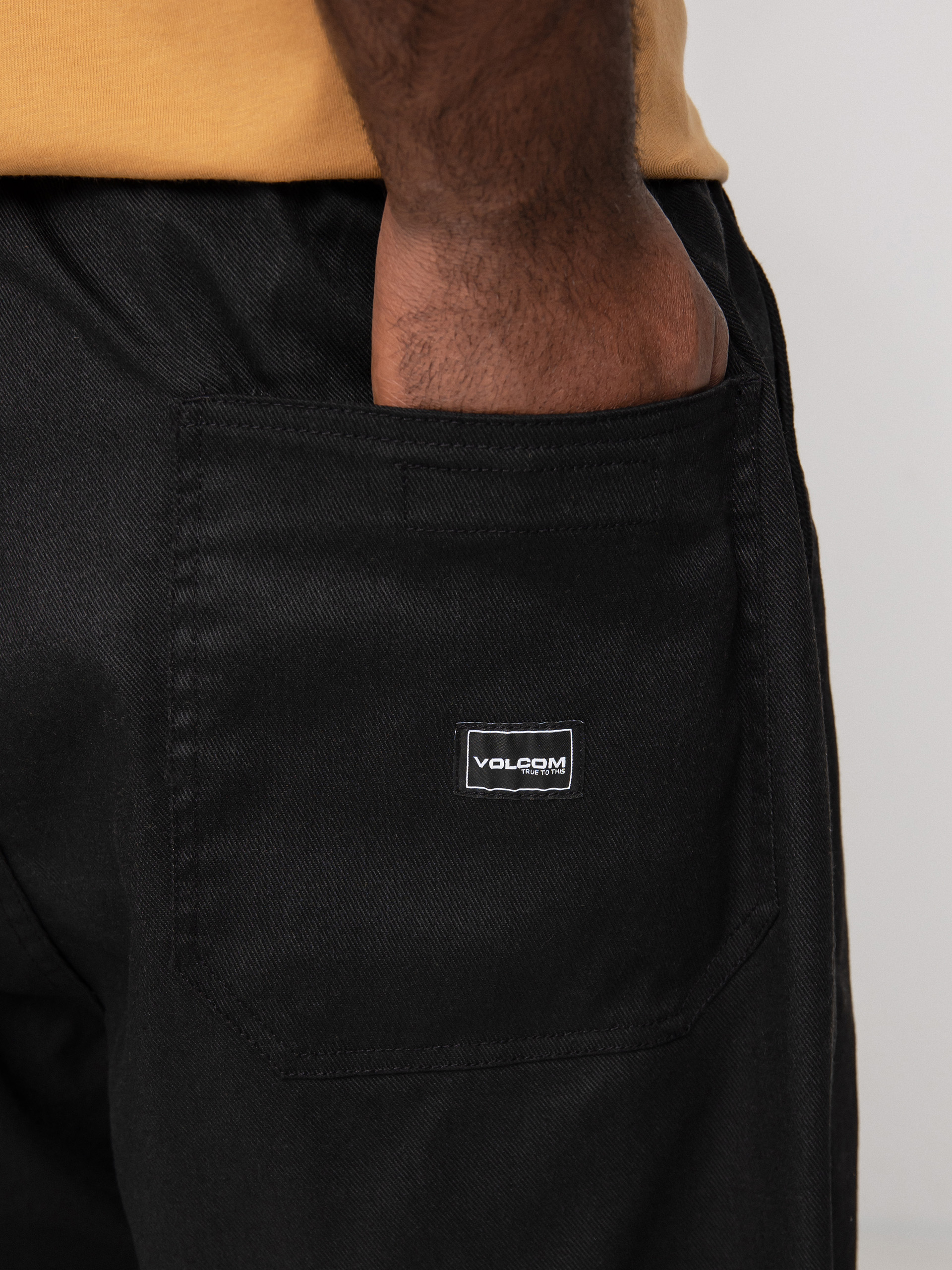 Kalhoty Volcom Outer Spaced Solid Ew (black)