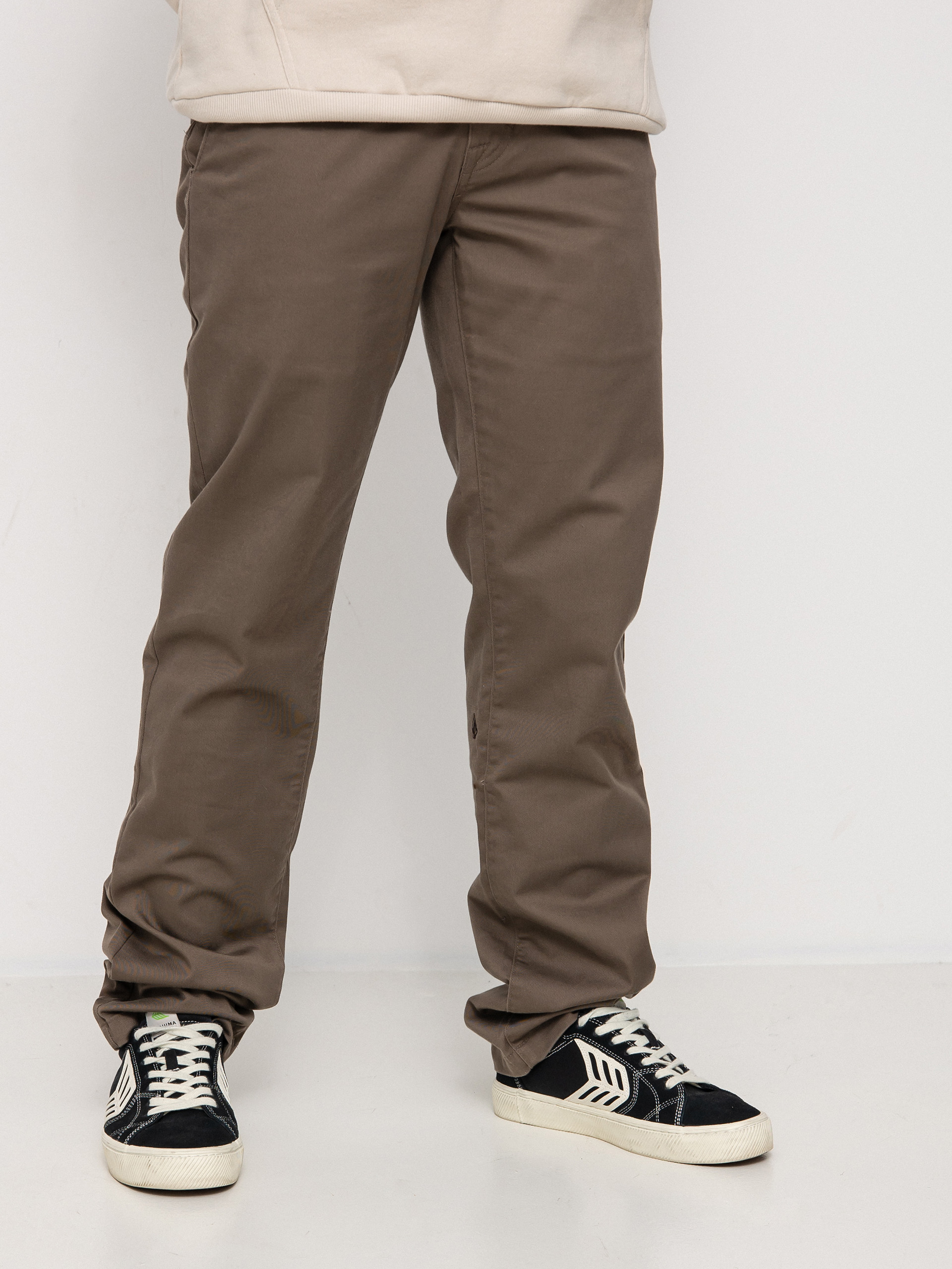 Kalhoty Volcom Frickin Modern Stret (mushroom)