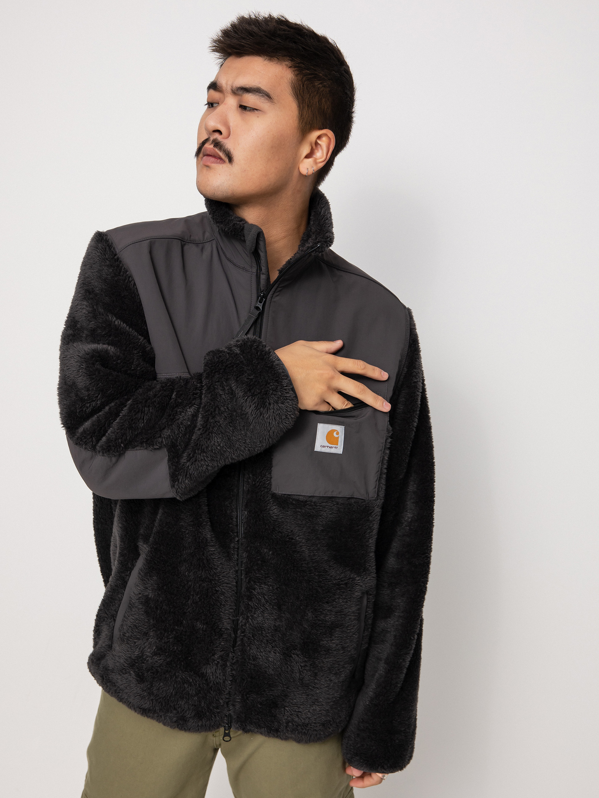 Pánský Bunda Carhartt WIP Jackson Sweat (vulcan)