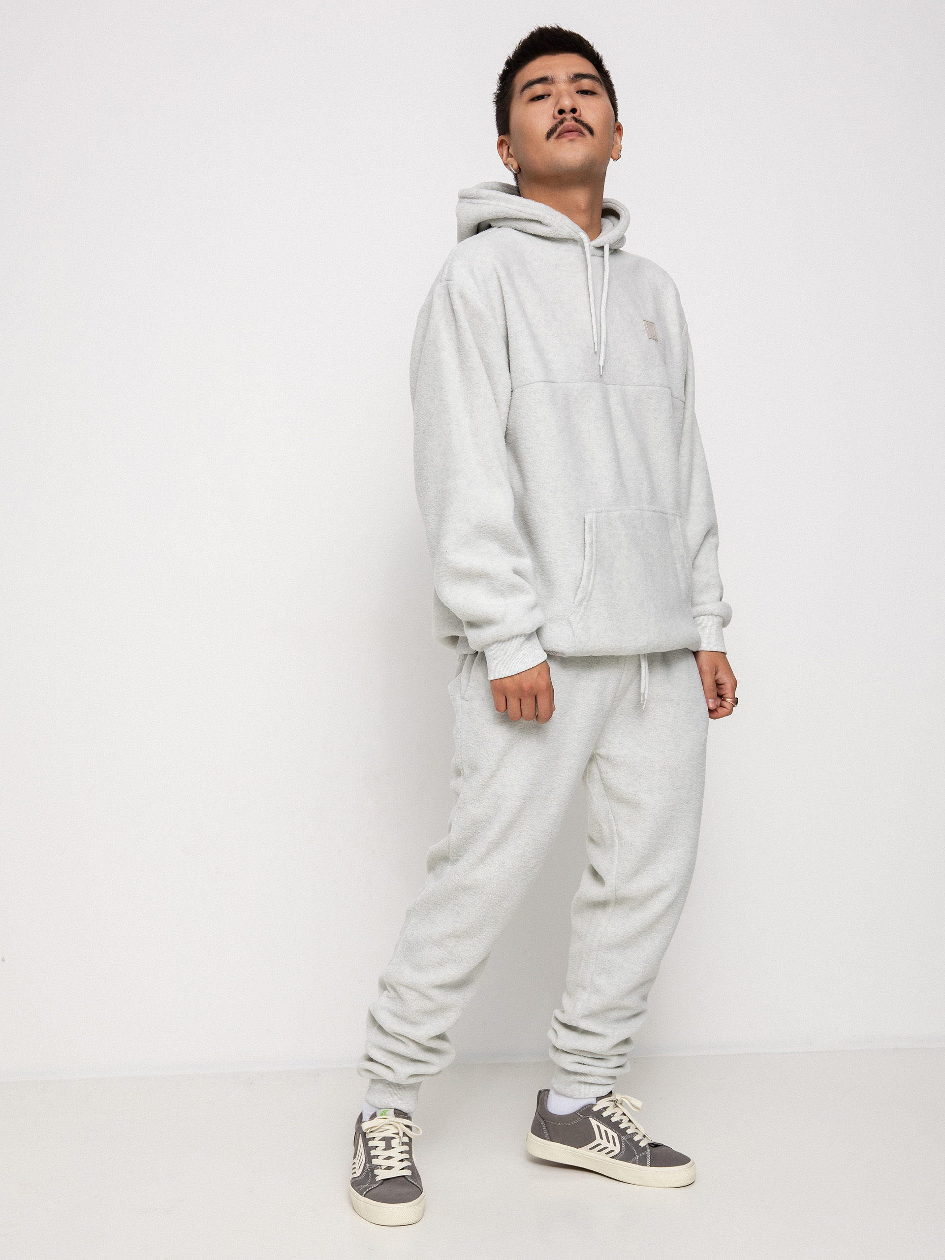 Kalhoty Brixton Blanket Fleece Jogger (beige heather)