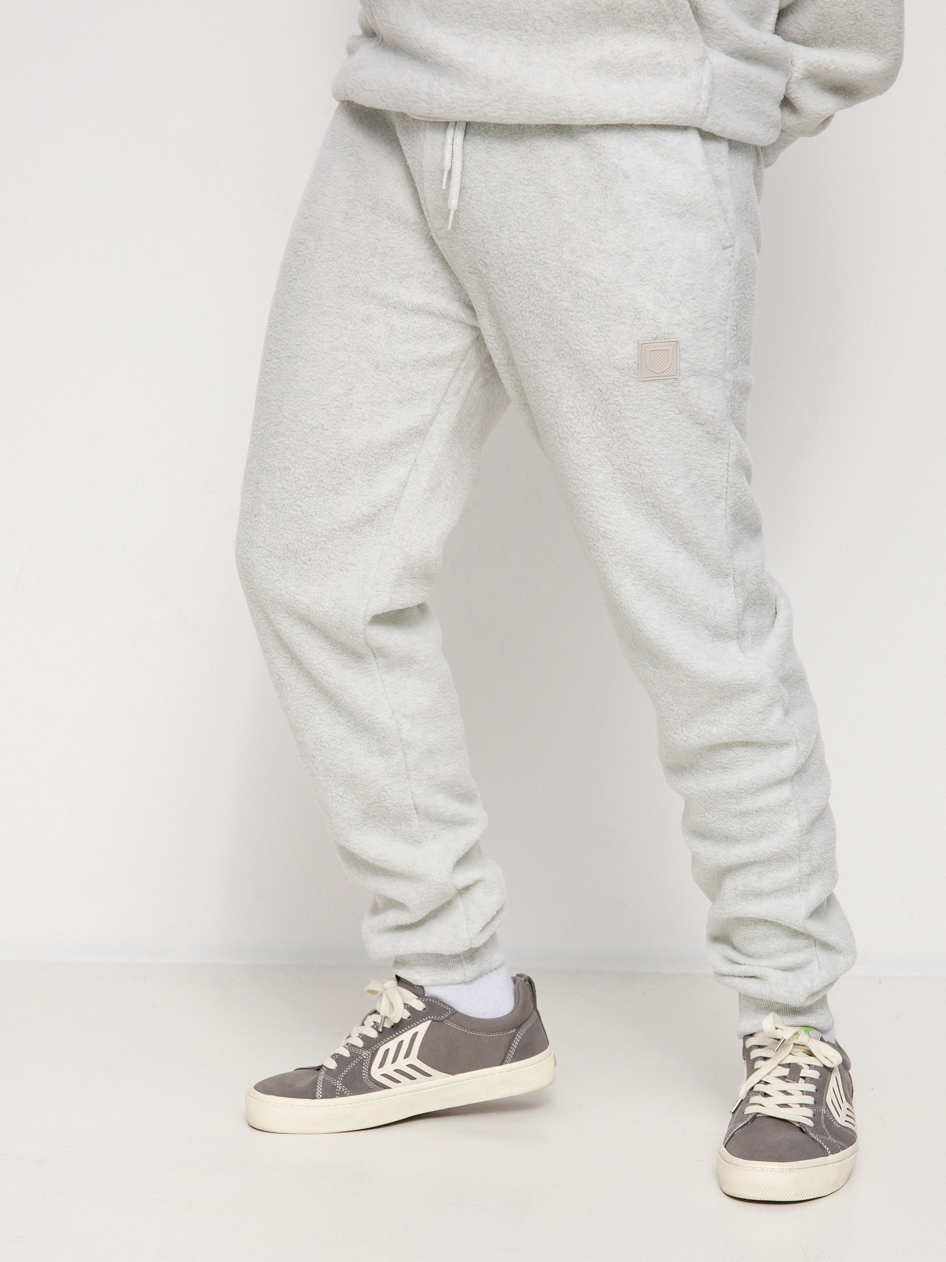 Kalhoty Brixton Blanket Fleece Jogger (beige heather)