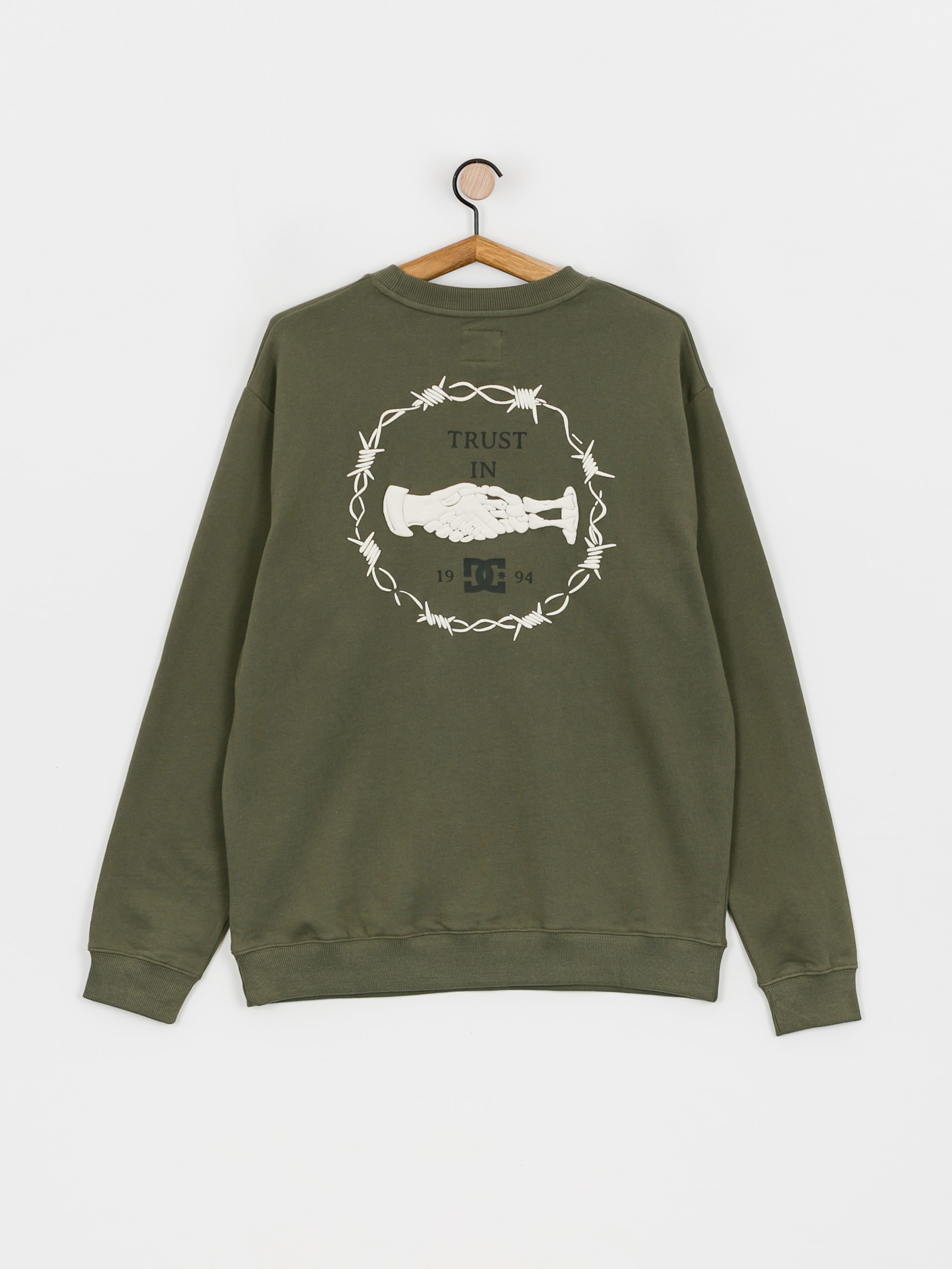 Mikina DC Trust Us (ivy green)