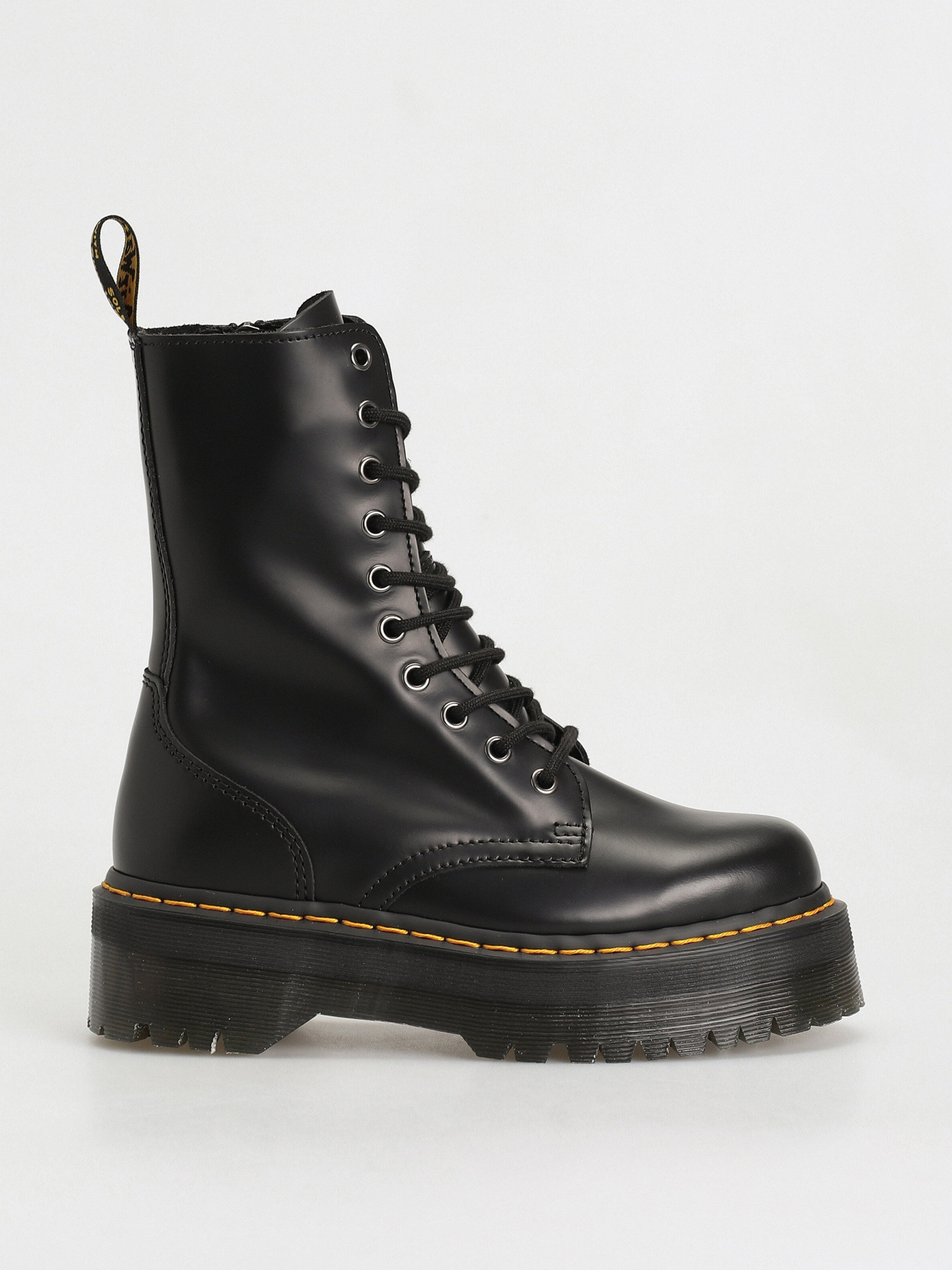 Boty Dr. Martens Jadon Hi Wmn (black polished smooth)