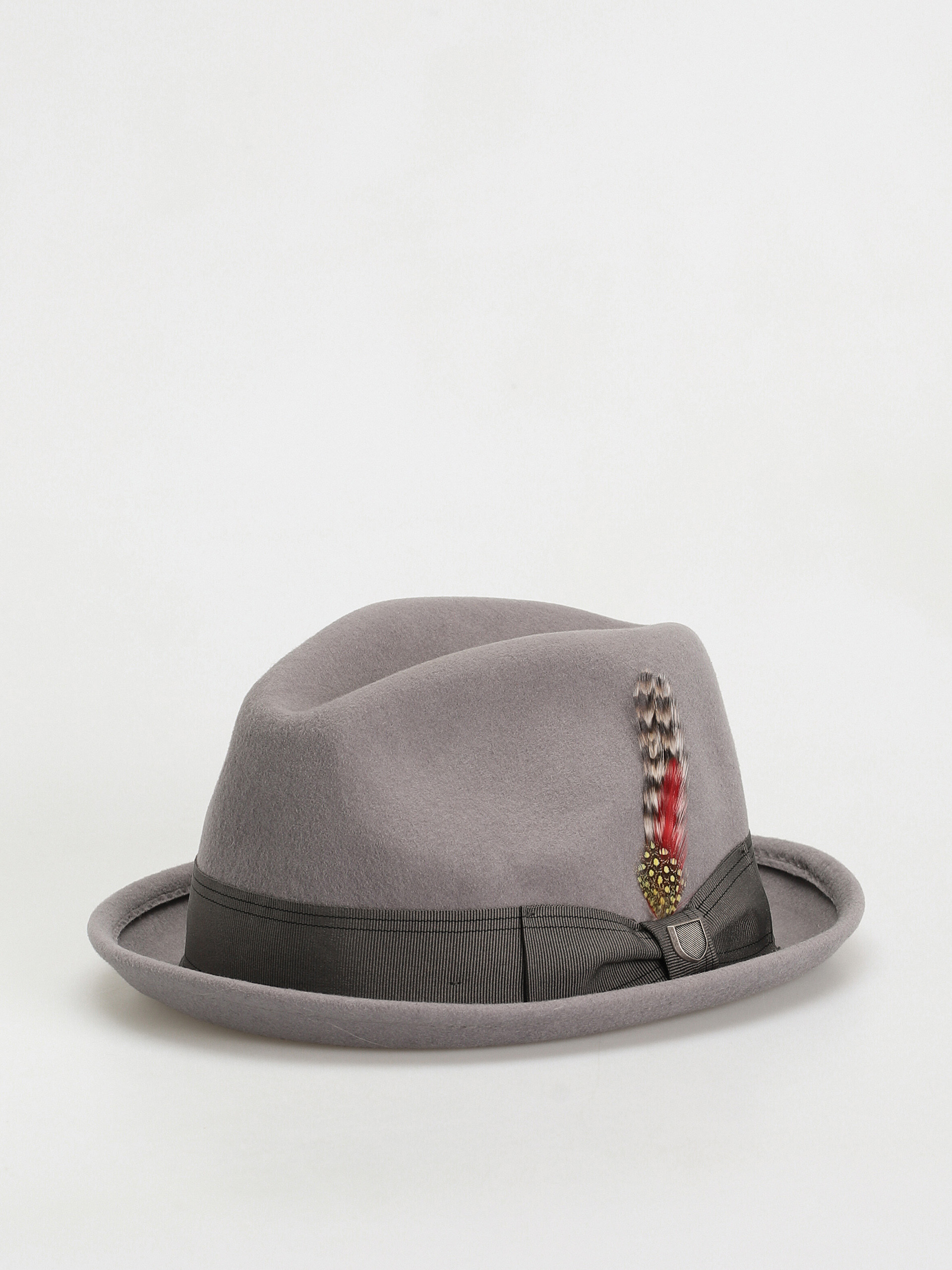 Klobouk Brixton Gain Fedora (grey/dark grey)
