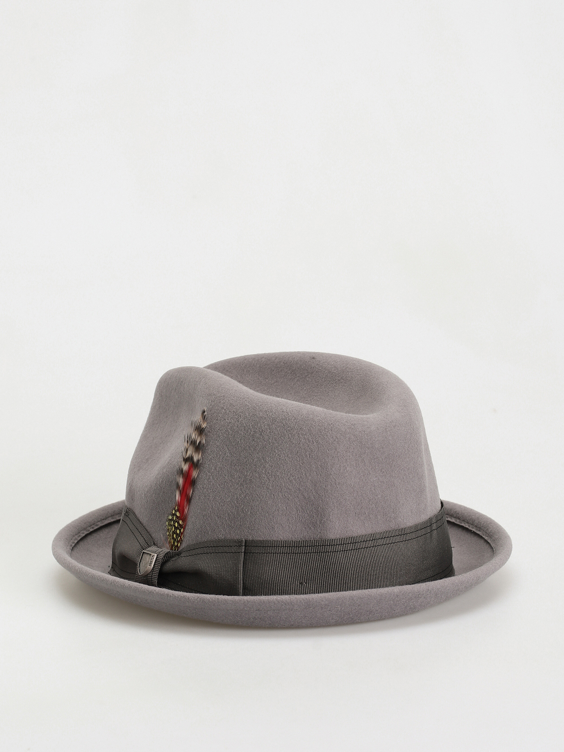 Klobouk Brixton Gain Fedora (grey/dark grey)