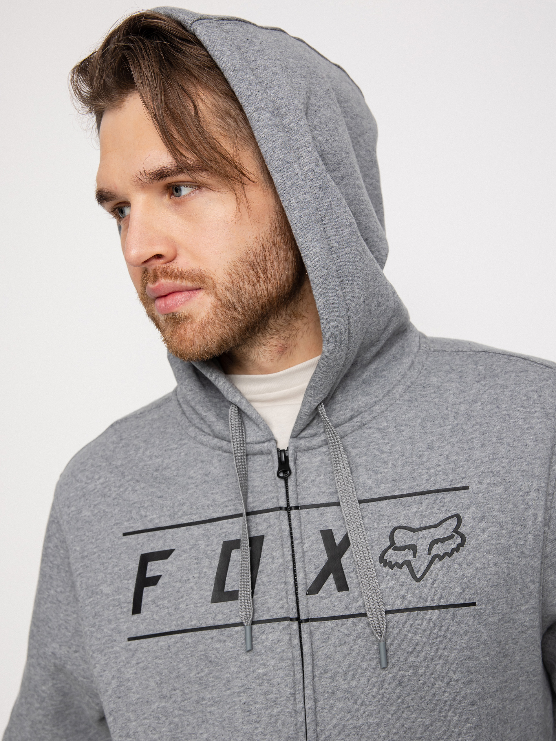 Mikina s kapucí Fox Pinnacle ZHD (htr graph)