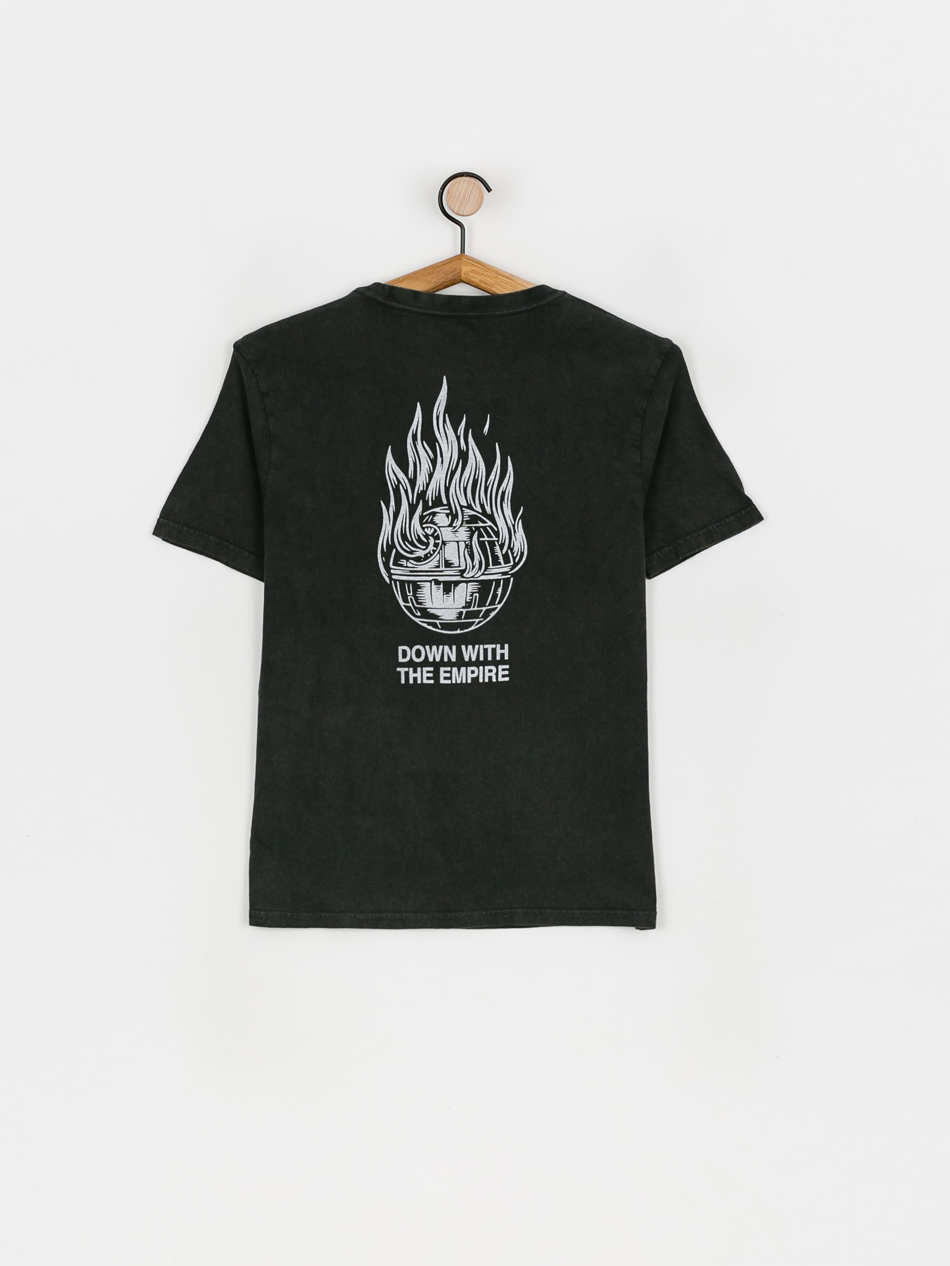 Tričko Element Deathstar JR (washed black)