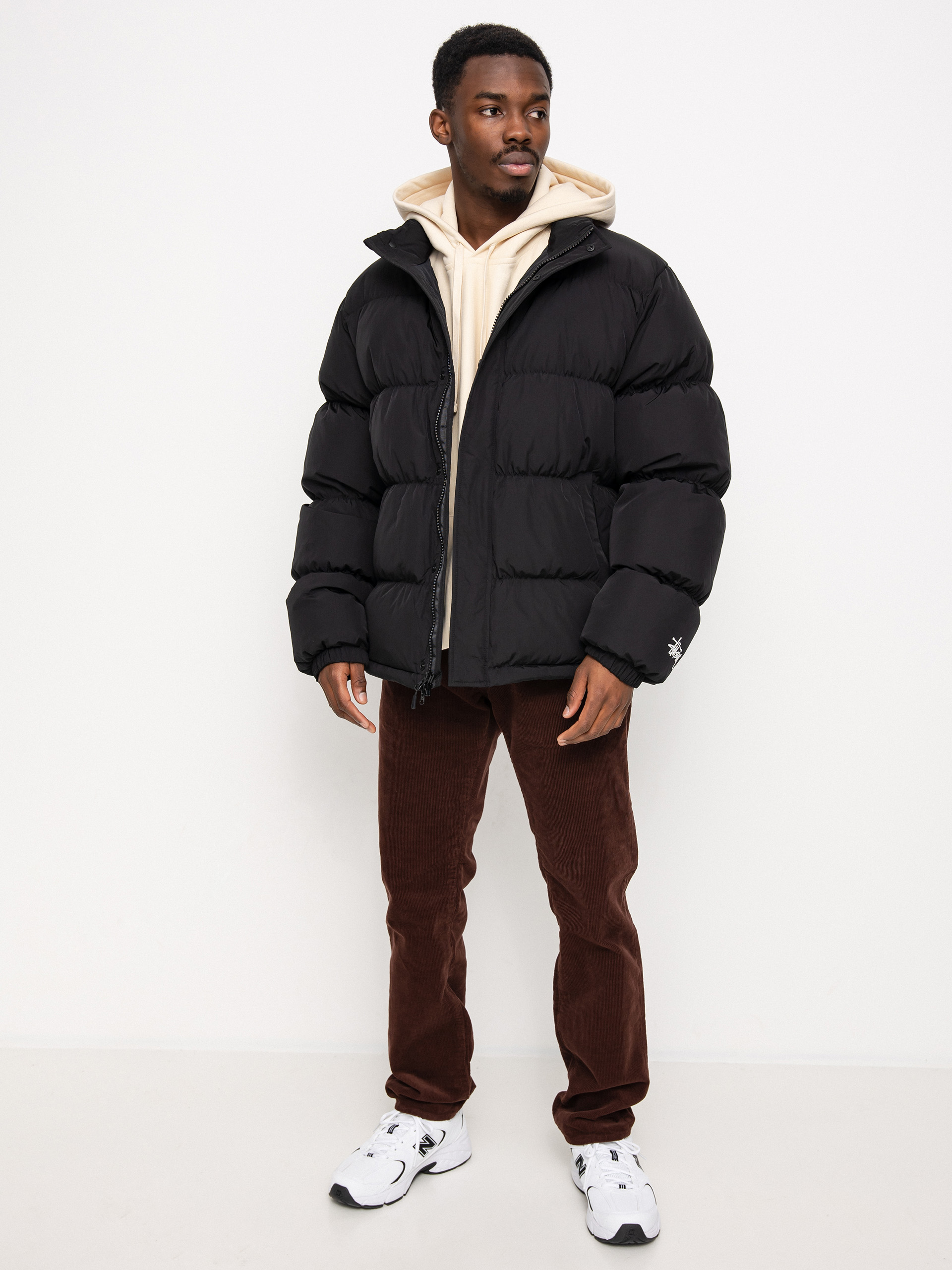 Bunda Stussy Ripstop Down Puffer (black)