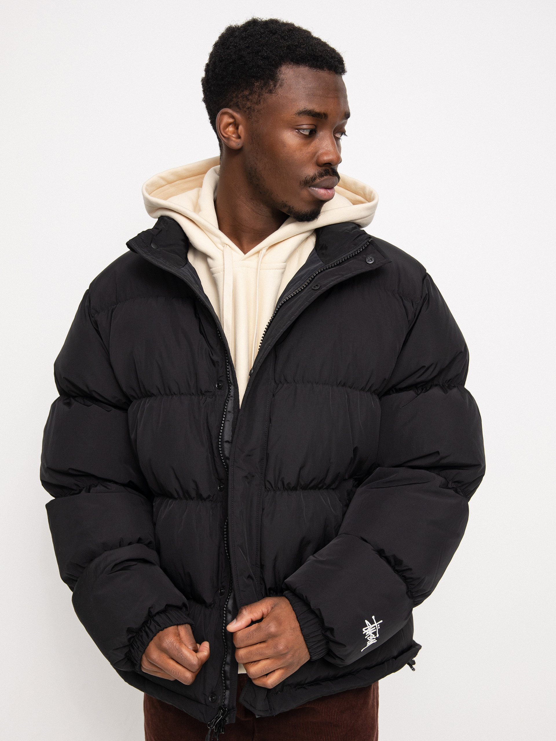 Bunda Stussy Ripstop Down Puffer (black)
