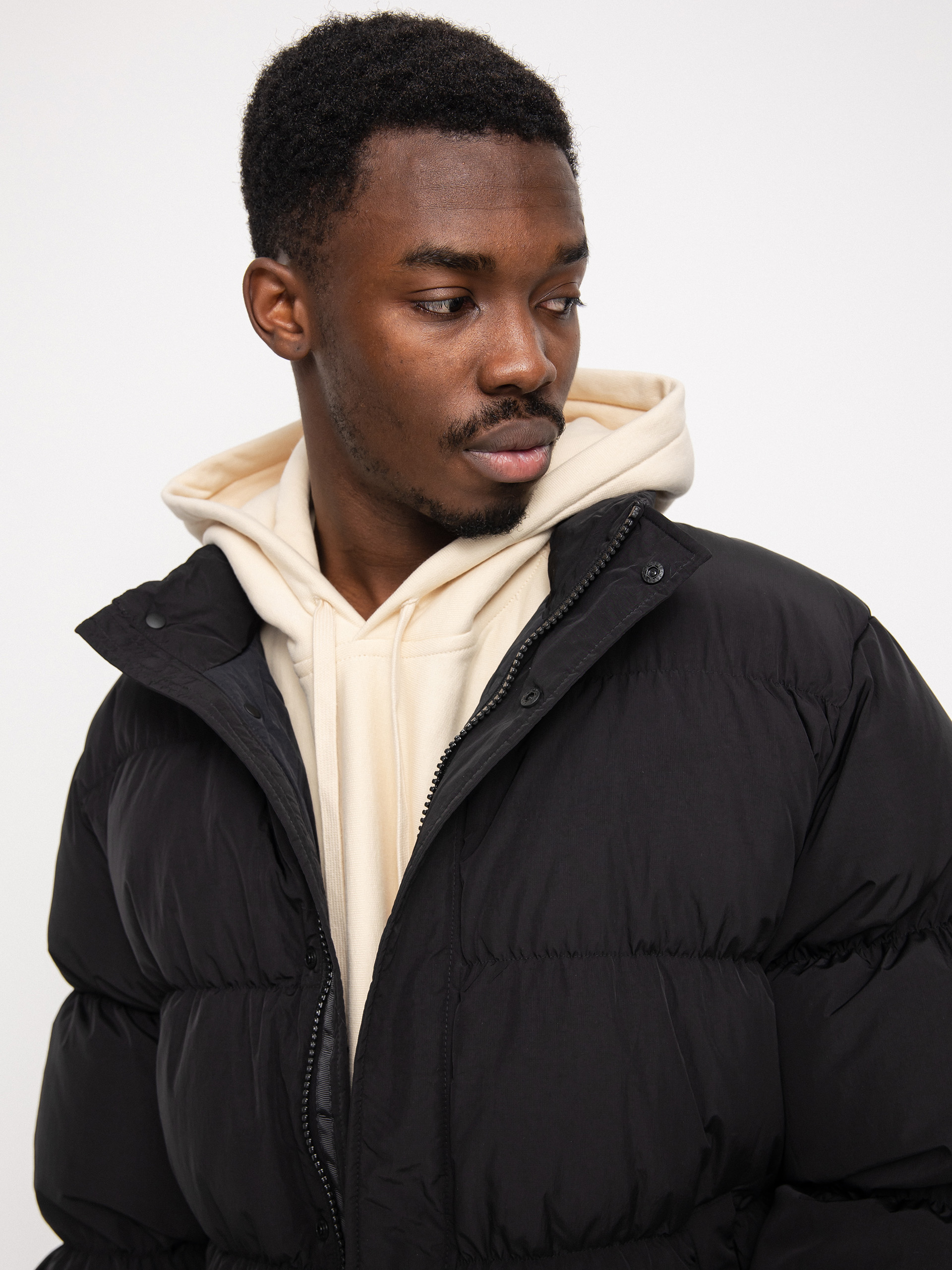Bunda Stussy Ripstop Down Puffer (black)