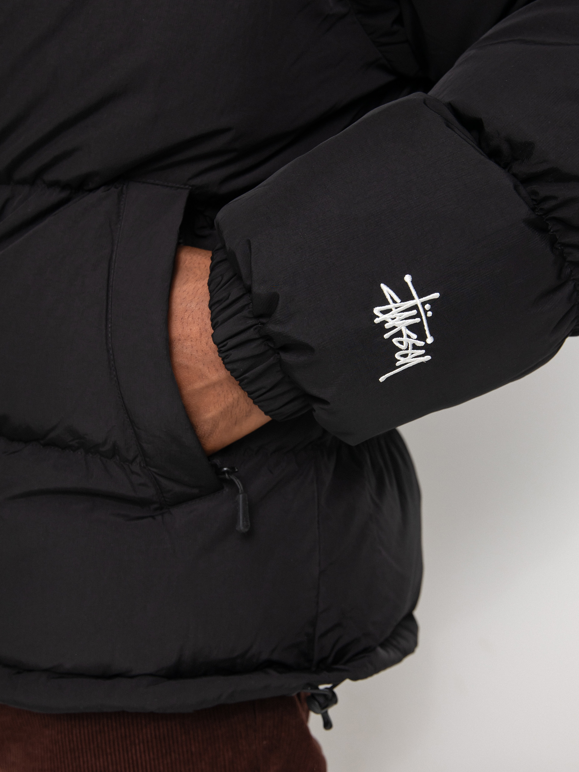 Bunda Stussy Ripstop Down Puffer (black)