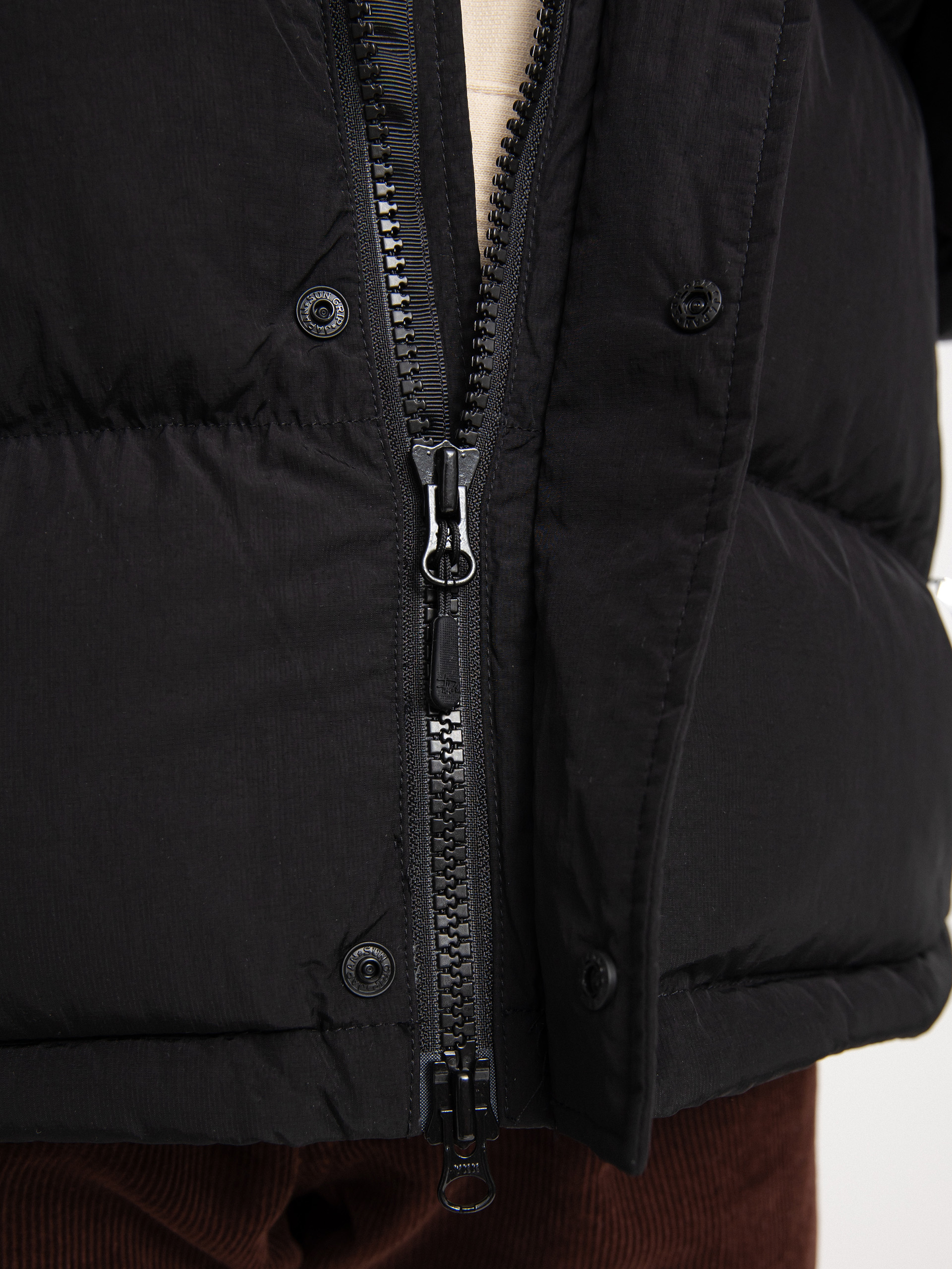 Bunda Stussy Ripstop Down Puffer (black)