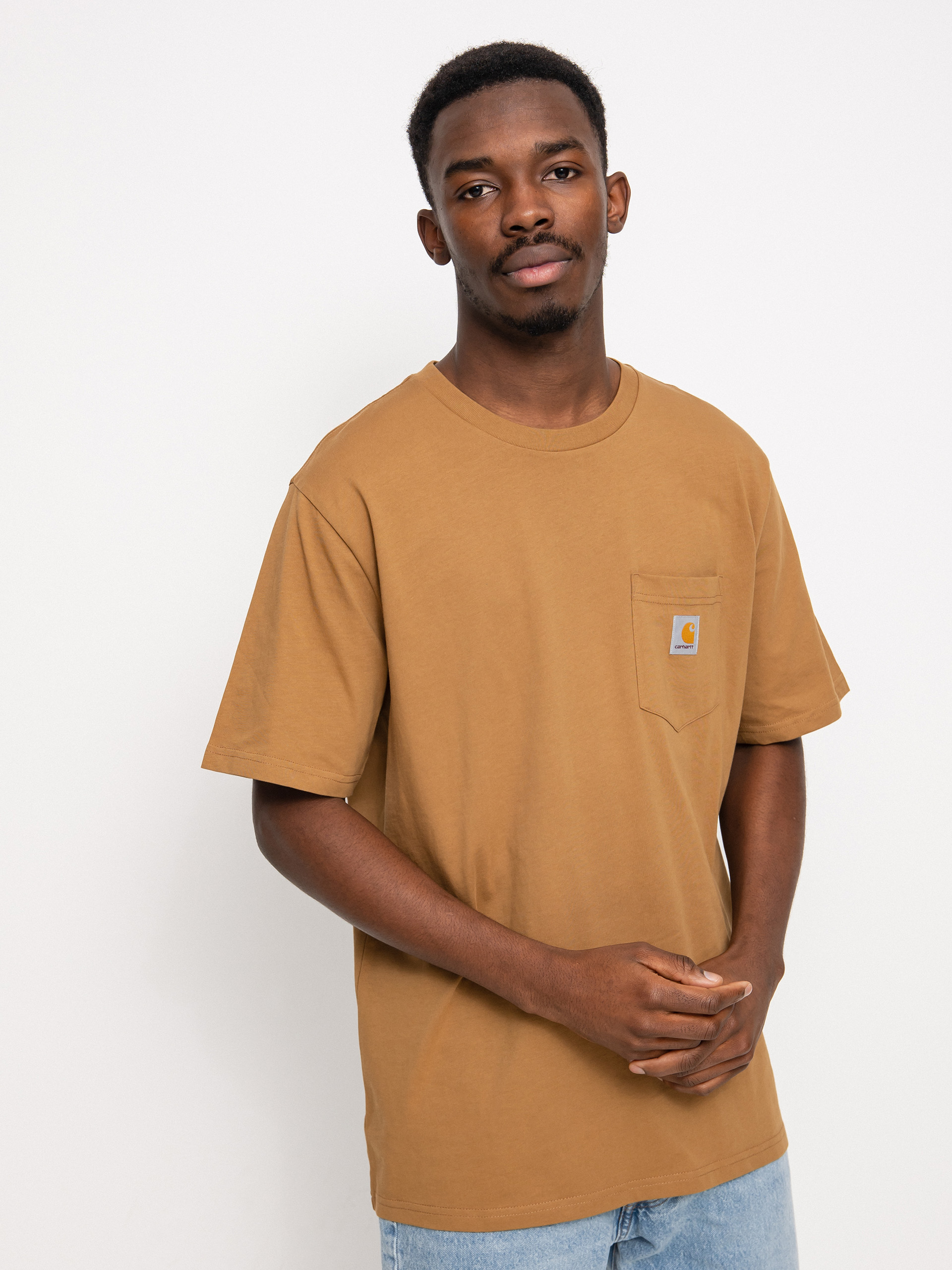 Tričko Carhartt WIP Pocket (jasper)