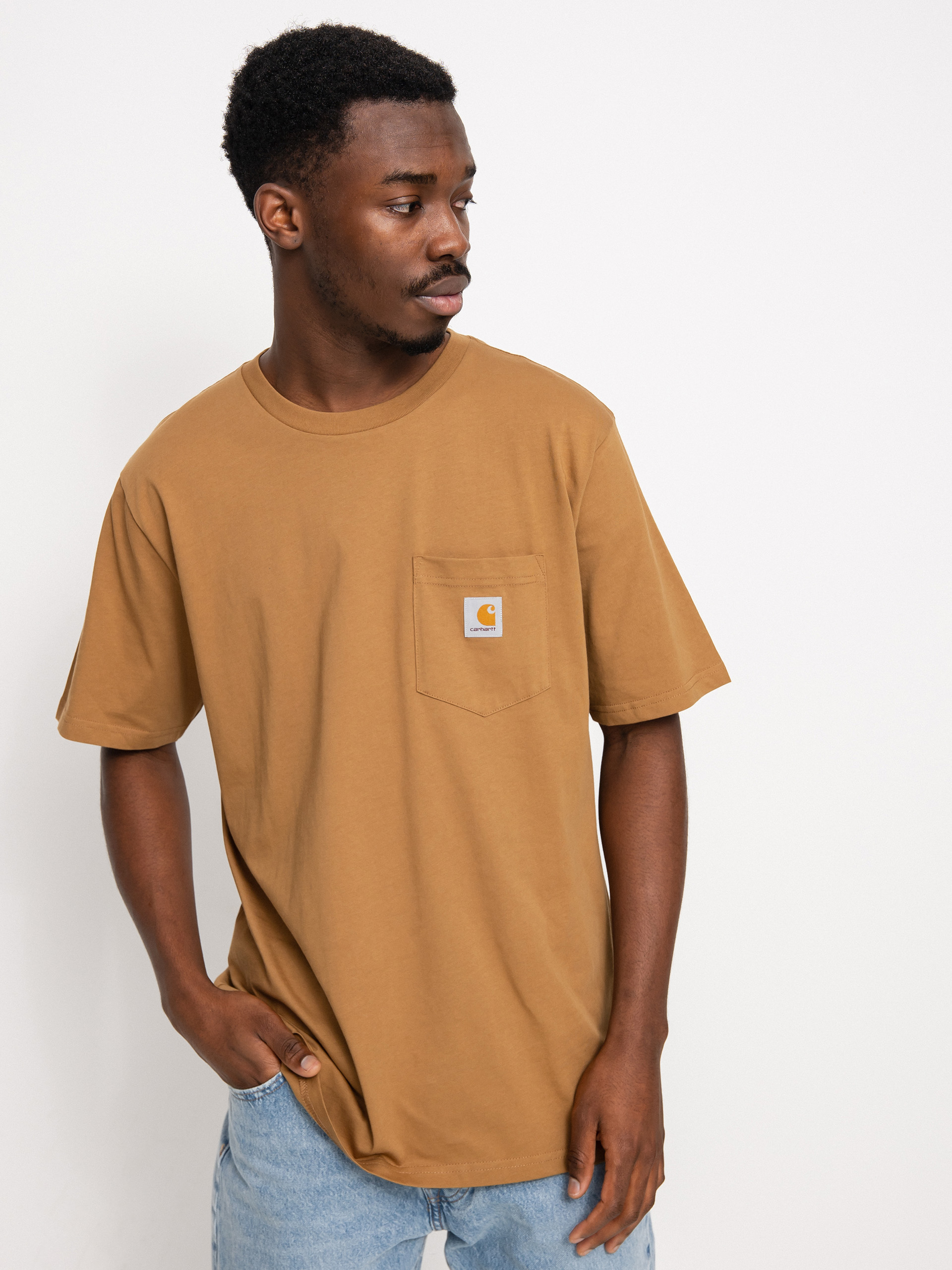 Tričko Carhartt WIP Pocket (jasper)