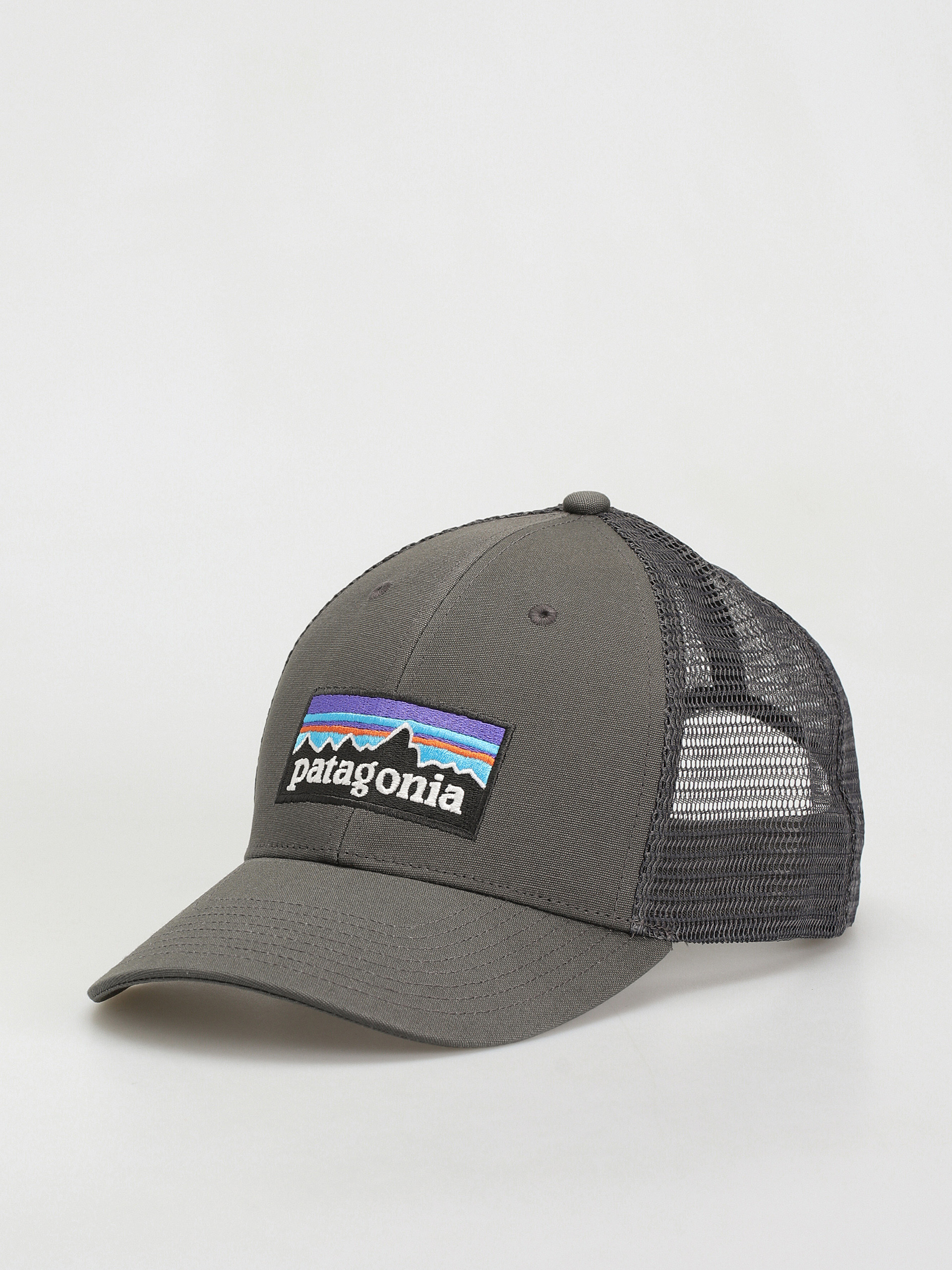 Kšiltovka  Patagonia P 6 Logo LoPro Trucker (forge grey)