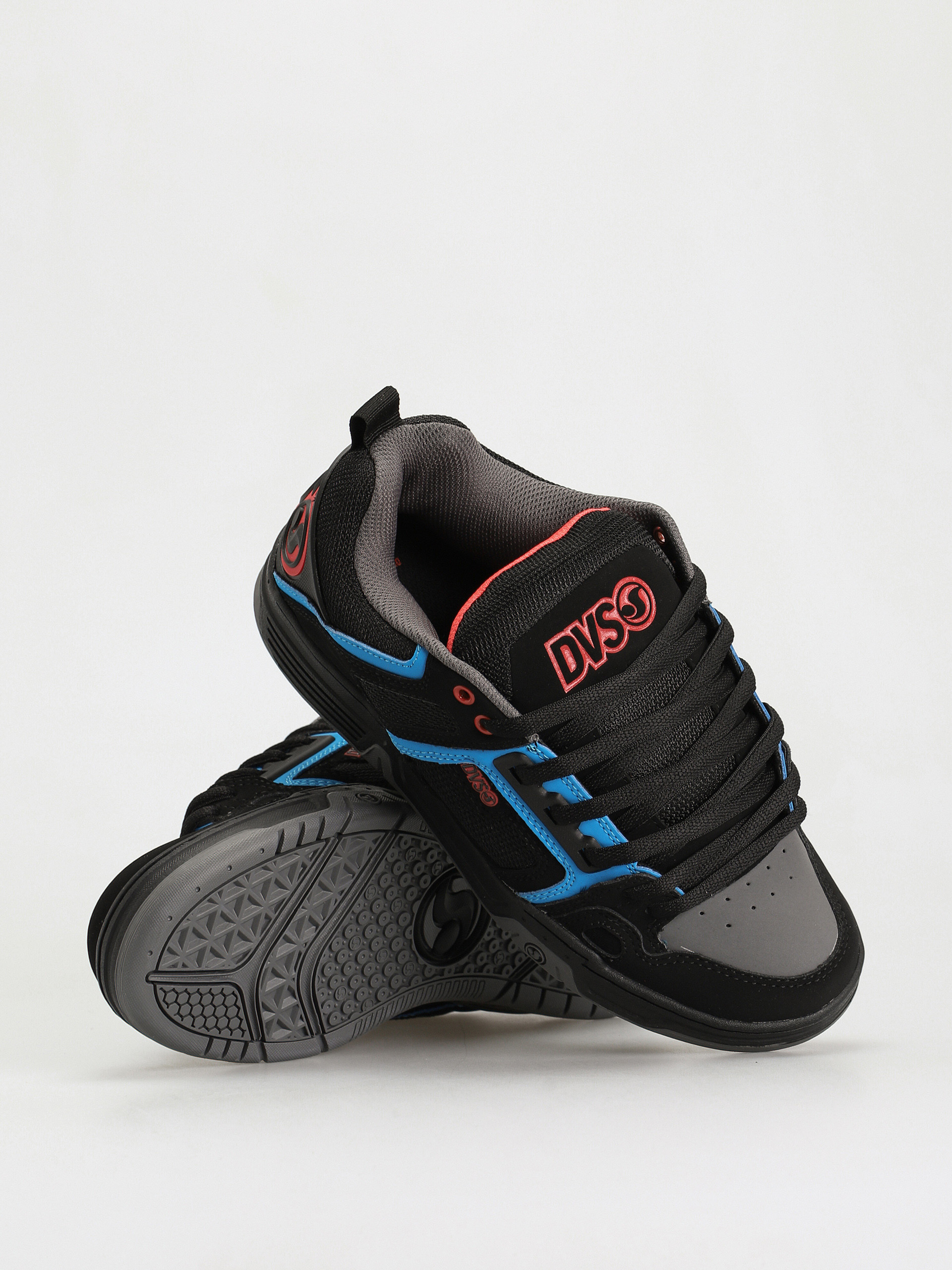 Boty DVS Comanche (black blue red nubuck)