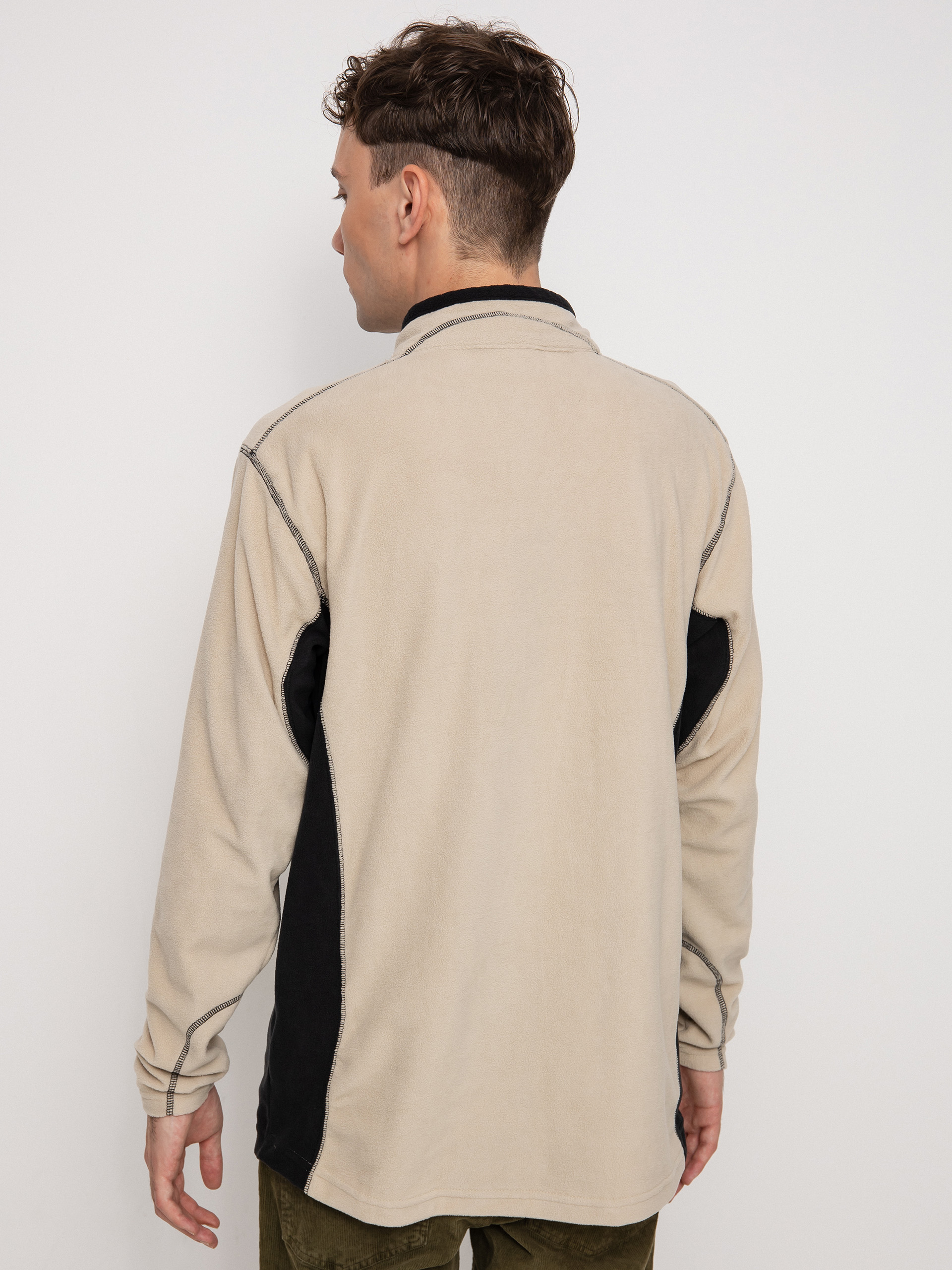 Pánský Fleecová mikina Columbia Klamath Range II Half Zip (ancient fossil)