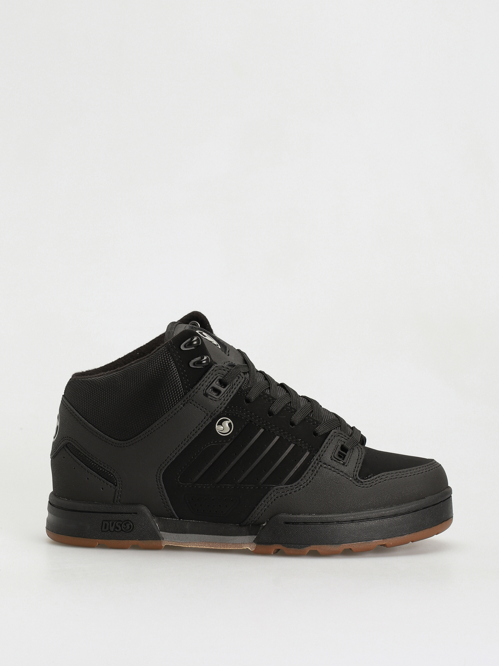 Boty DVS Militia Boot (black black gum nubuck)