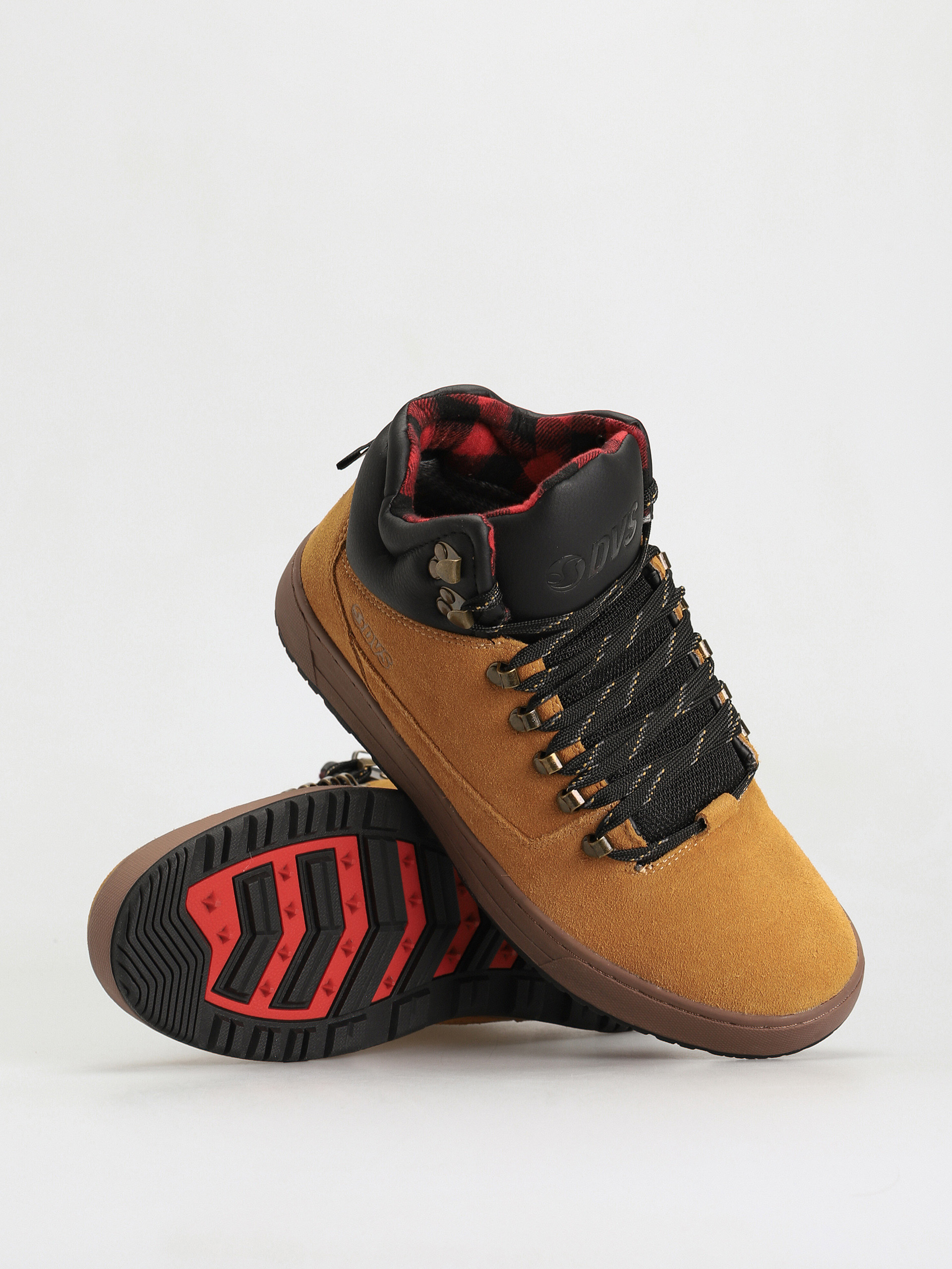 Boty DVS Vanguard (chamois black red suede)