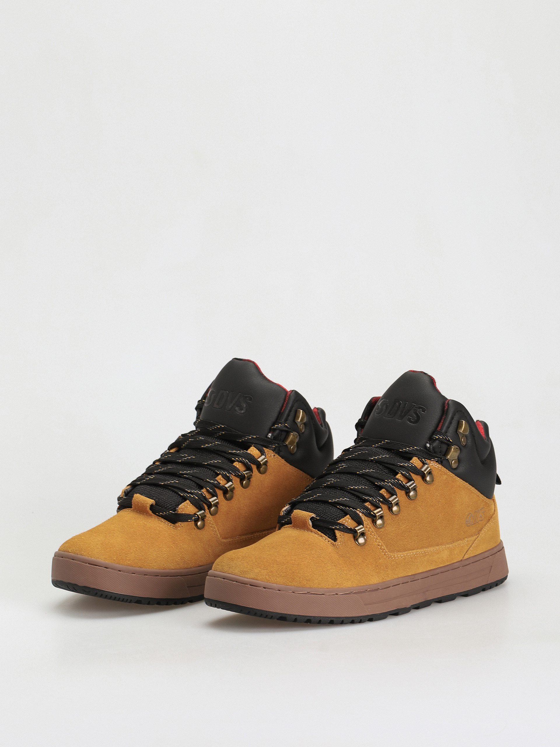 Boty DVS Vanguard (chamois black red suede)
