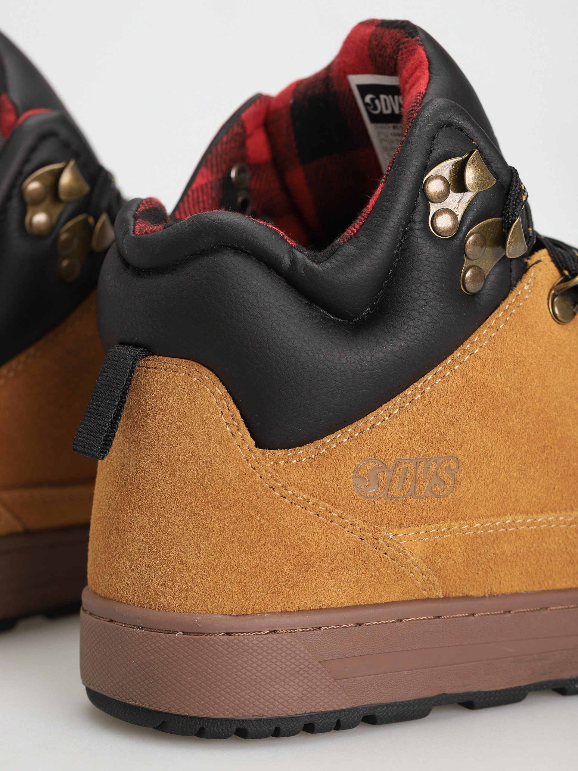 Boty DVS Vanguard (chamois black red suede)