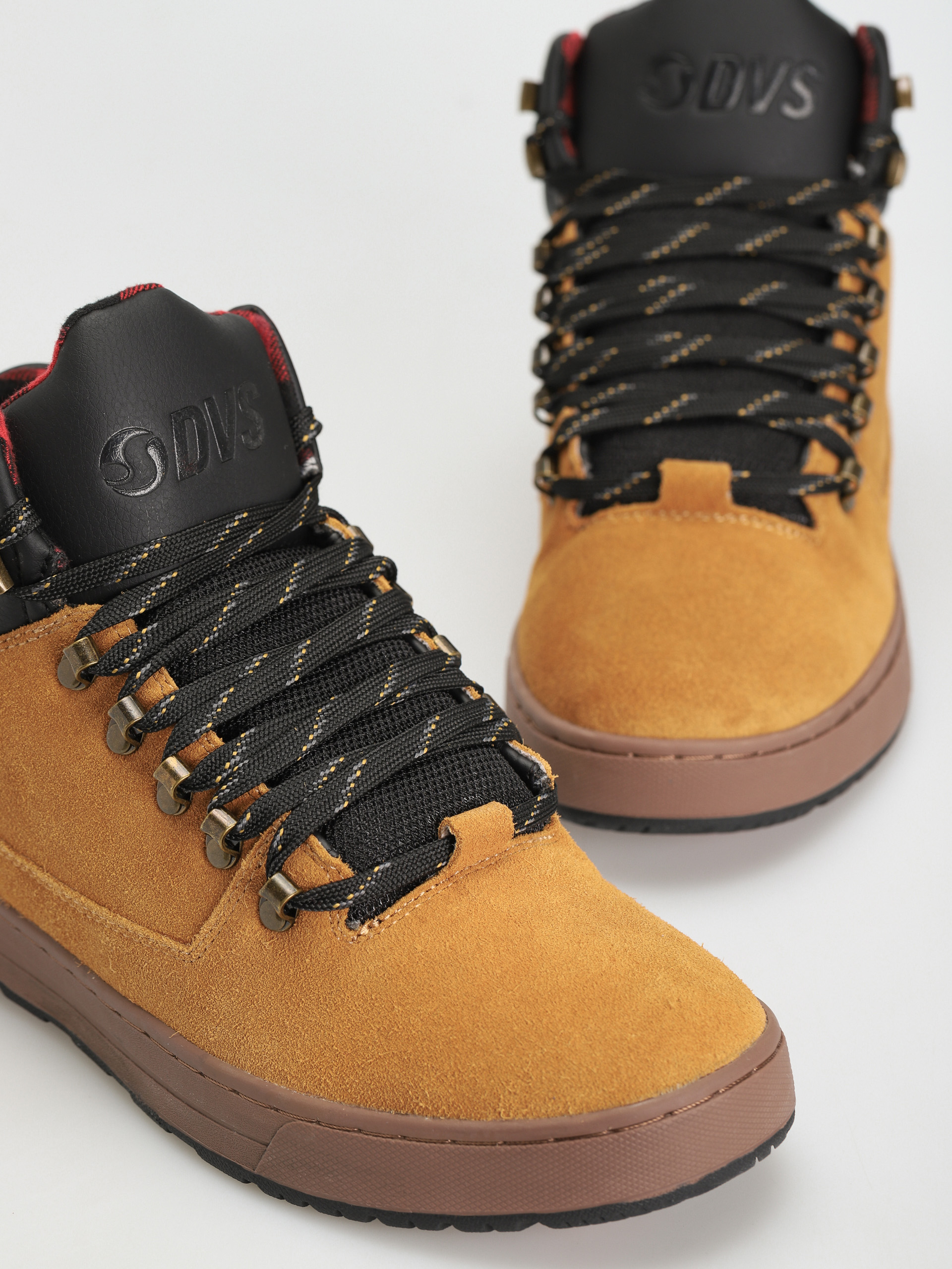 Boty DVS Vanguard (chamois black red suede)