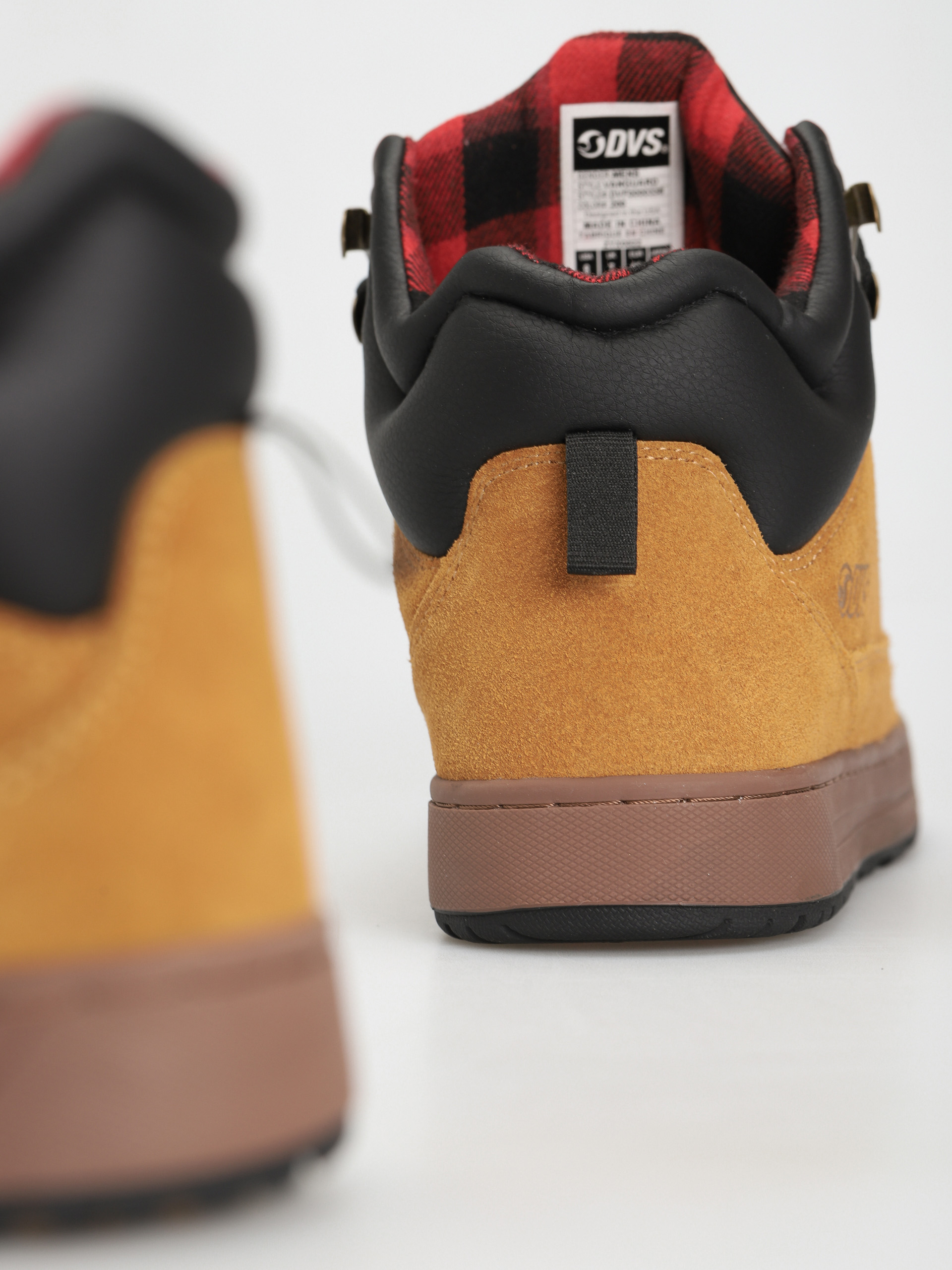 Boty DVS Vanguard (chamois black red suede)